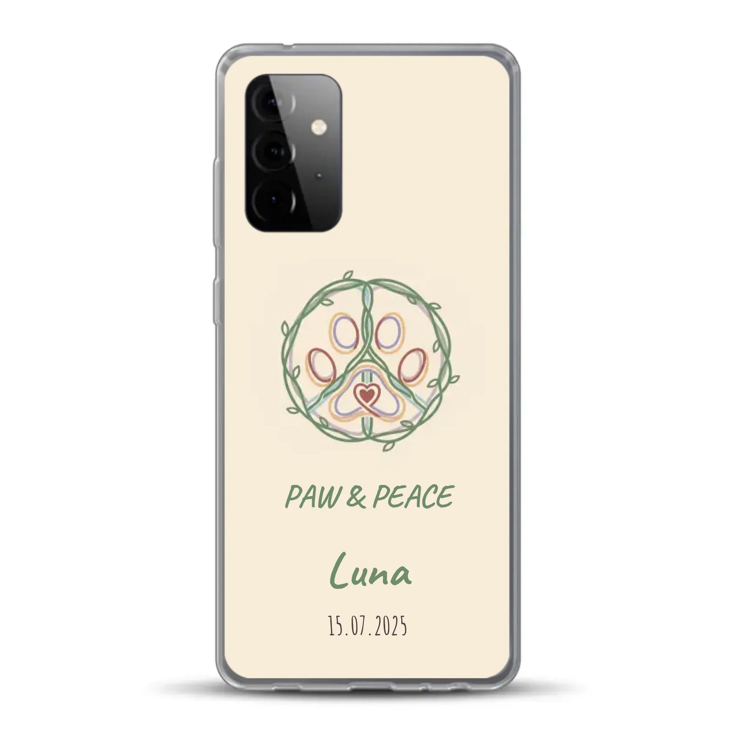 Paw & Peace - Individuelle Handyhülle für Samsung