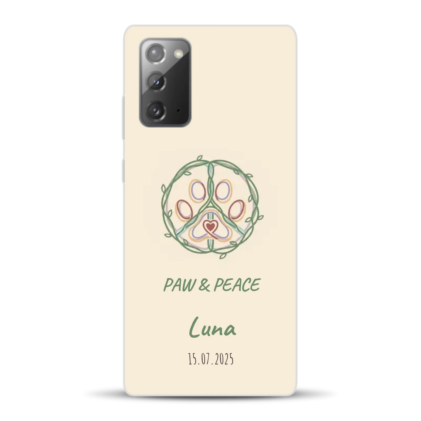 Paw & Peace - Individuelle Handyhülle für Samsung