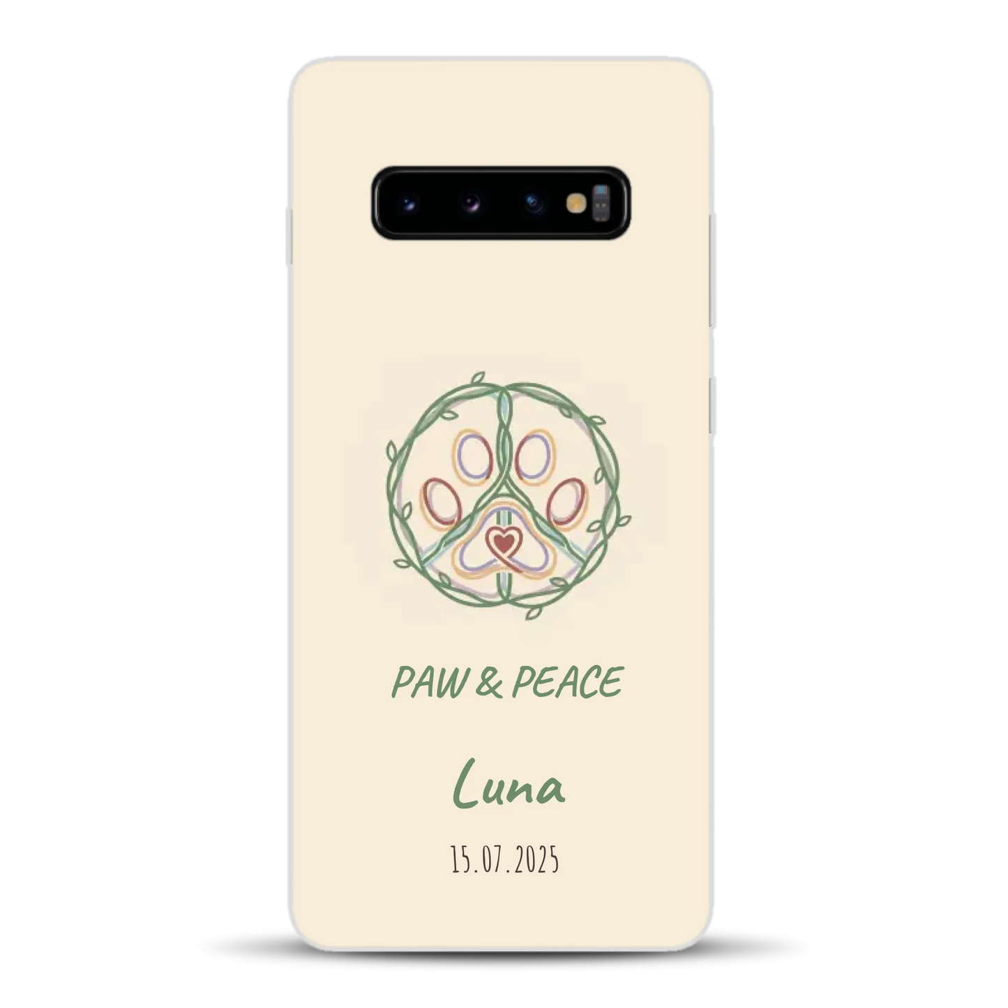 Paw & Peace - Individuelle Handyhülle für Samsung