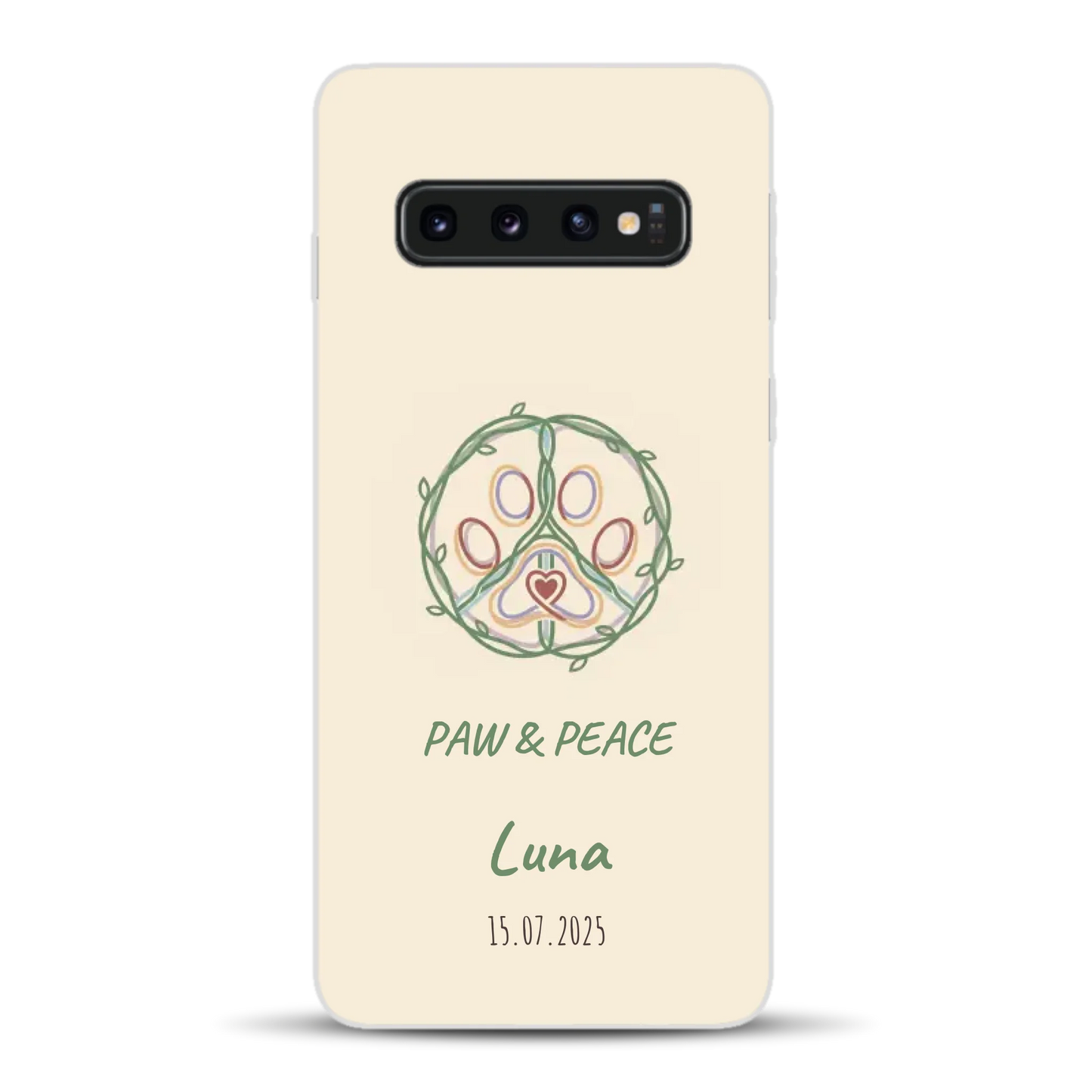 Paw & Peace - Individuelle Handyhülle für Samsung