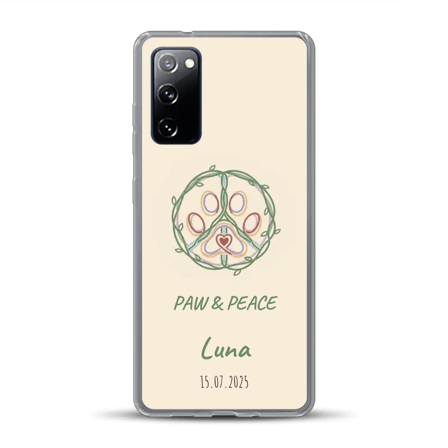 Paw & Peace - Individuelle Handyhülle für Samsung