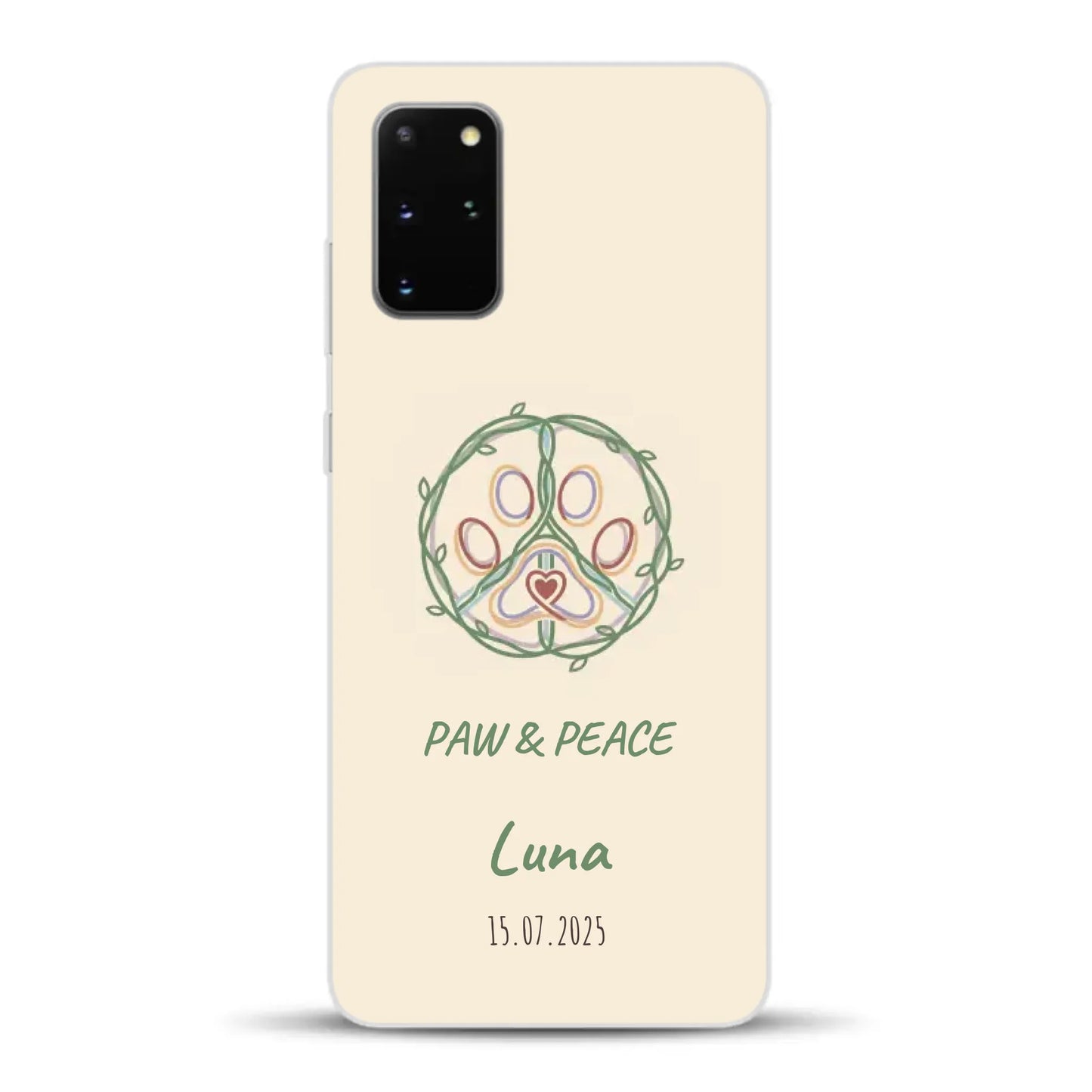 Paw & Peace - Individuelle Handyhülle für Samsung