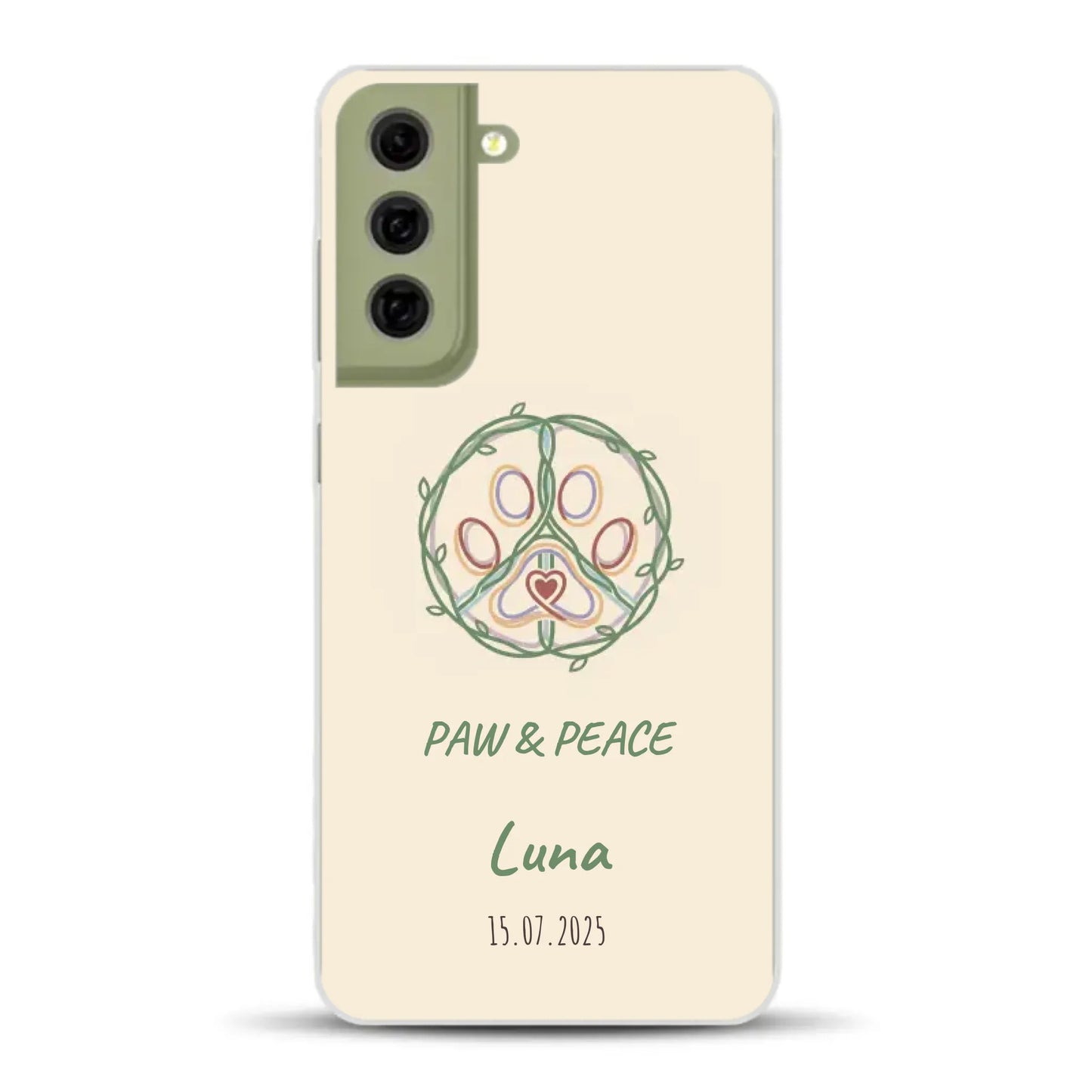 Paw & Peace - Individuelle Handyhülle für Samsung