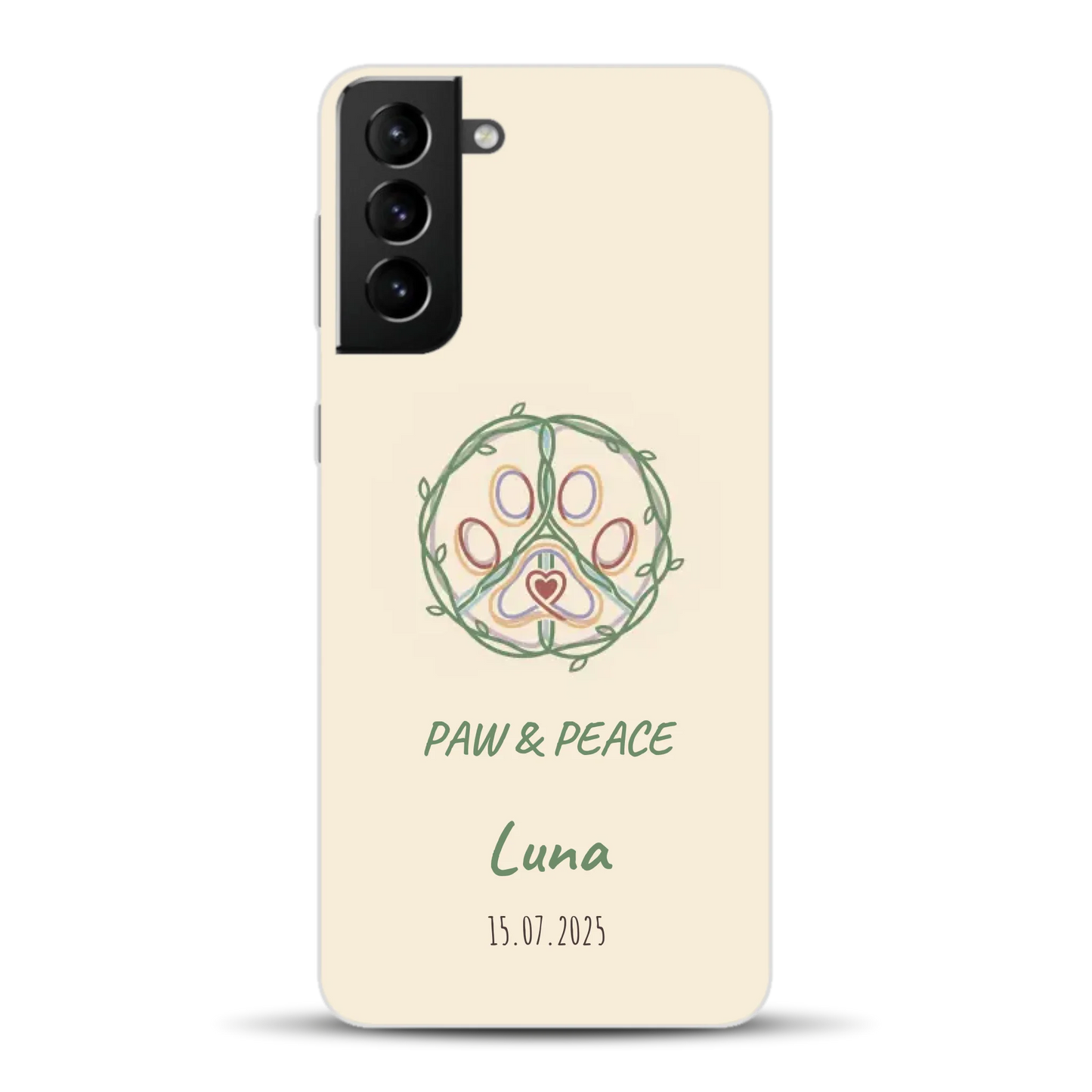 Paw & Peace - Individuelle Handyhülle für Samsung
