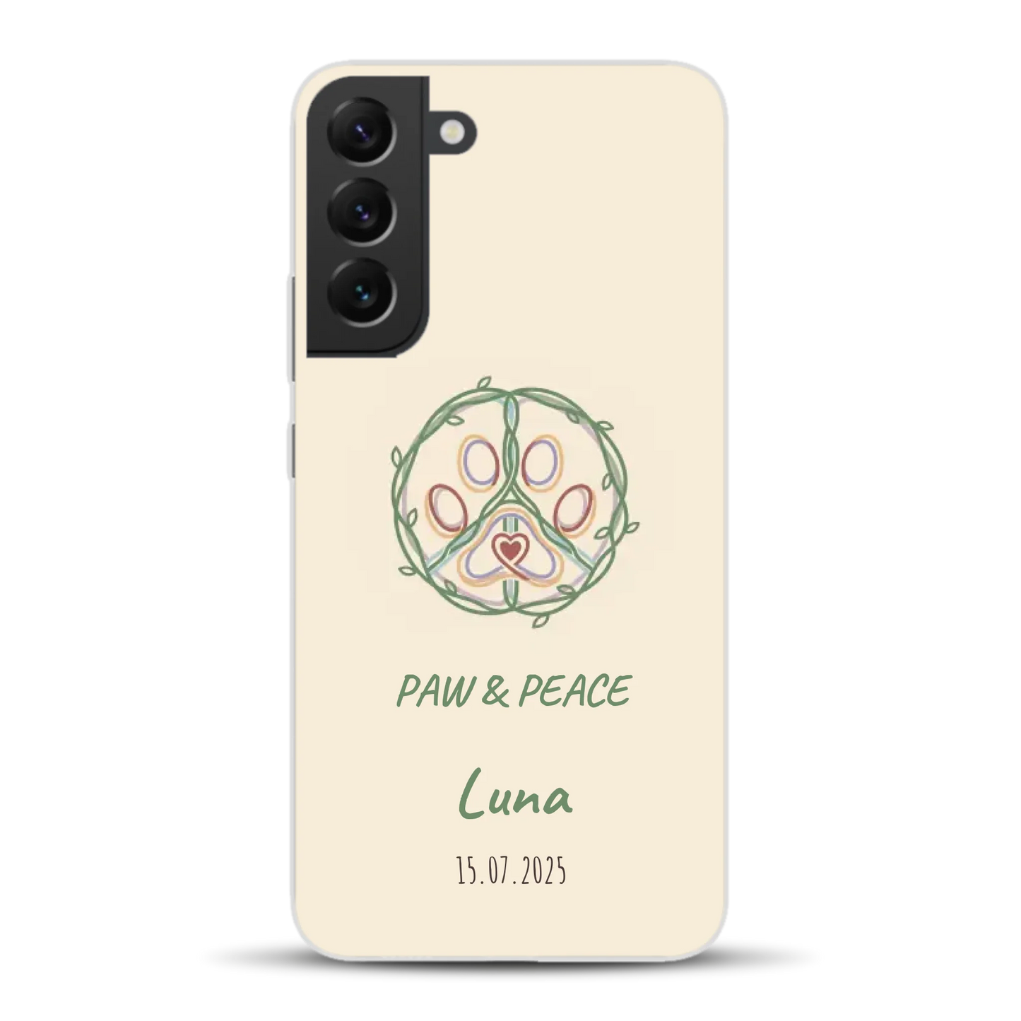 Paw & Peace - Individuelle Handyhülle für Samsung
