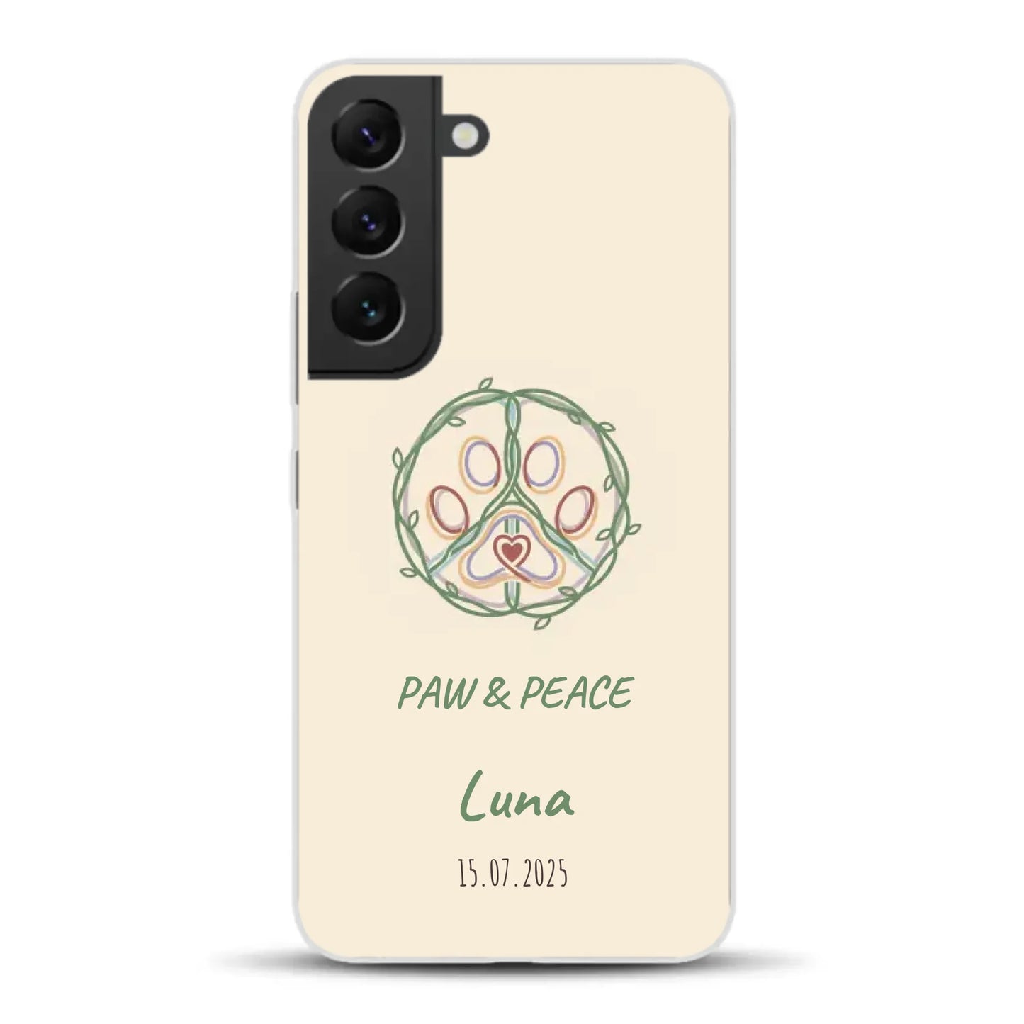 Paw & Peace - Individuelle Handyhülle für Samsung