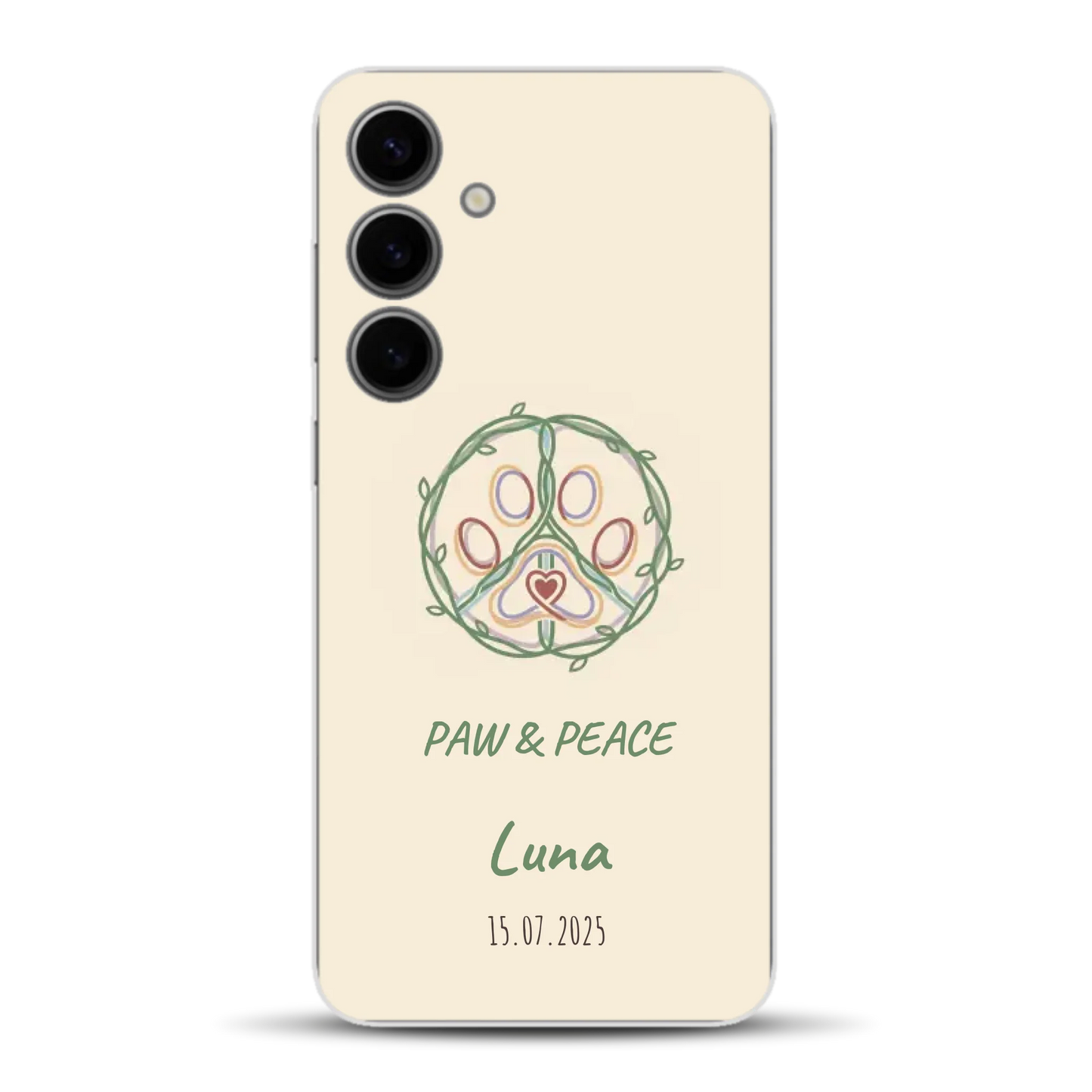 Paw & Peace - Individuelle Handyhülle für Samsung