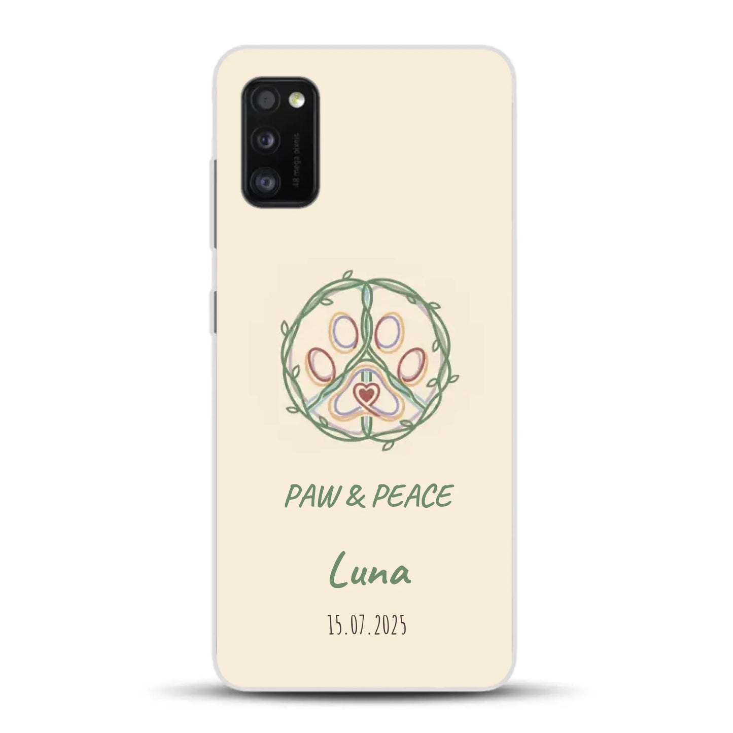 Paw & Peace - Individuelle Handyhülle für Samsung