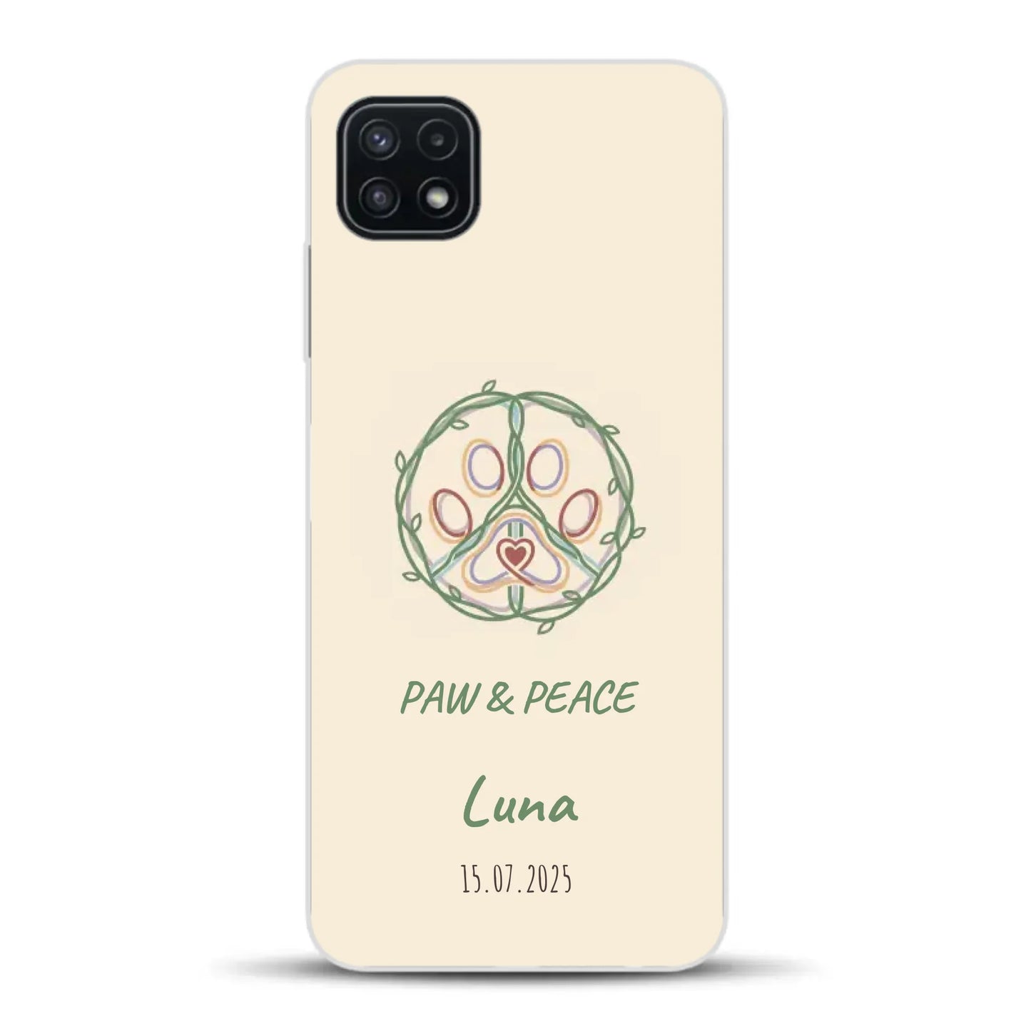 Paw & Peace - Individuelle Handyhülle für Samsung