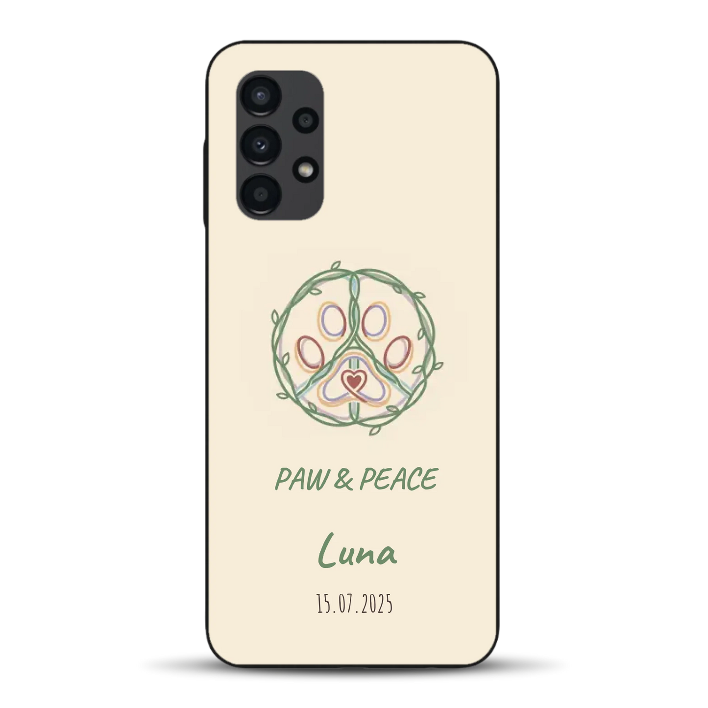 Paw & Peace - Individuelle Handyhülle für Samsung