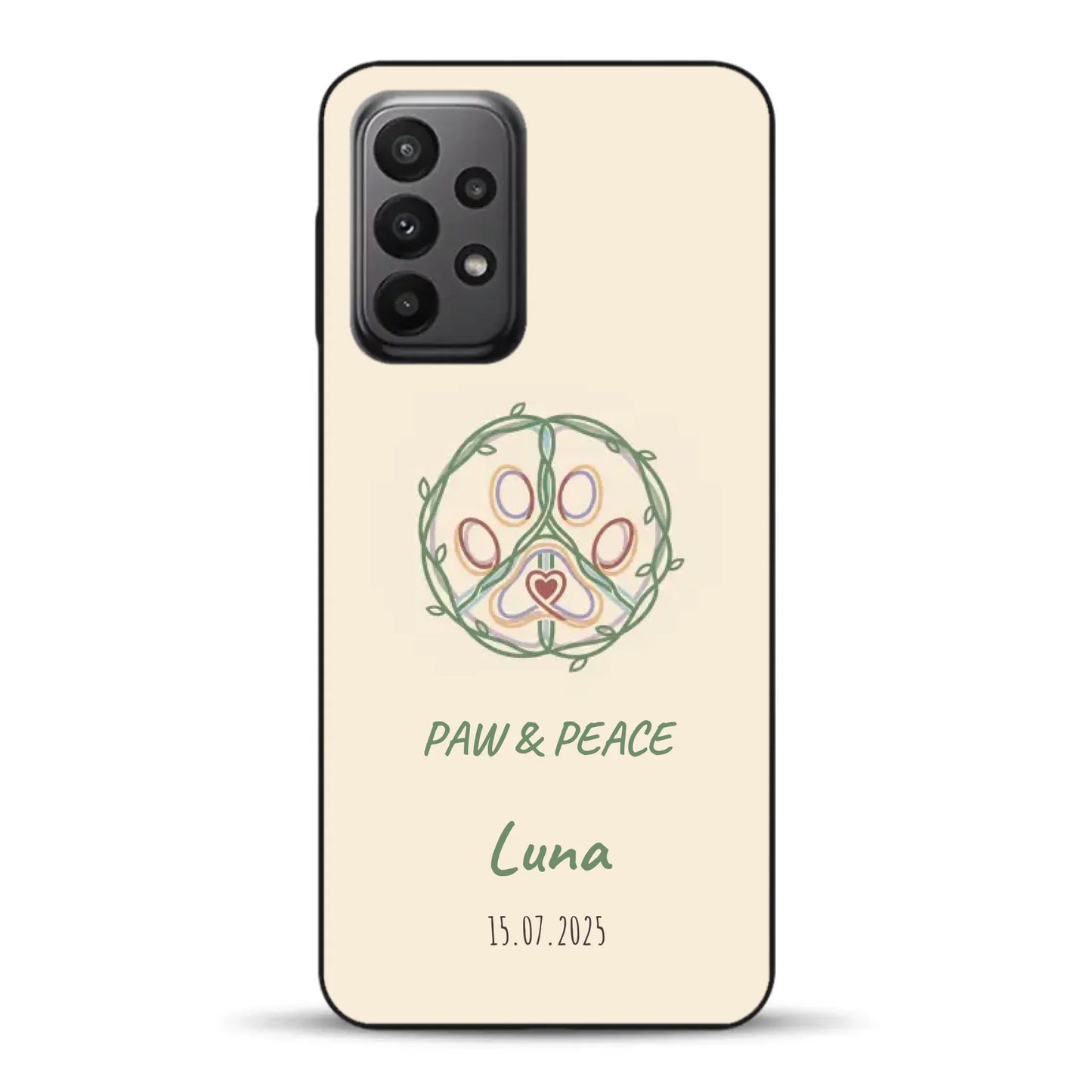 Paw & Peace - Individuelle Handyhülle für Samsung
