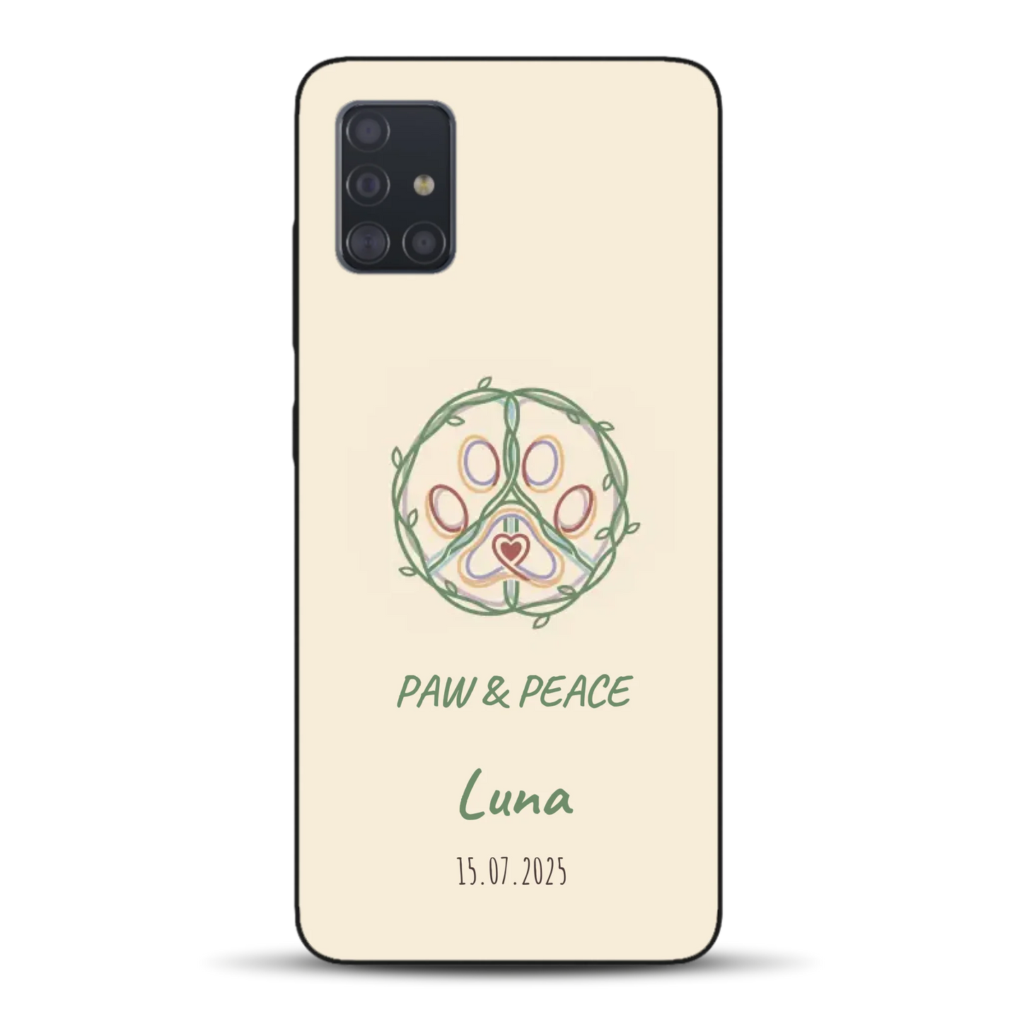 Paw & Peace - Individuelle Handyhülle für Samsung