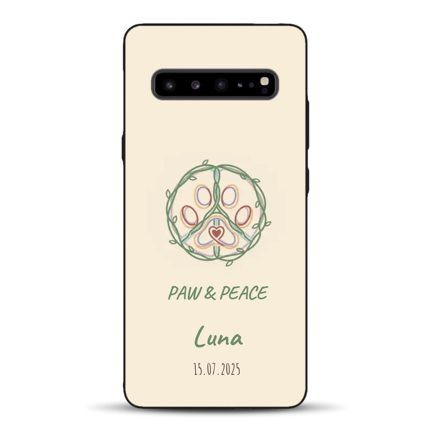 Paw & Peace - Individuelle Handyhülle für Samsung