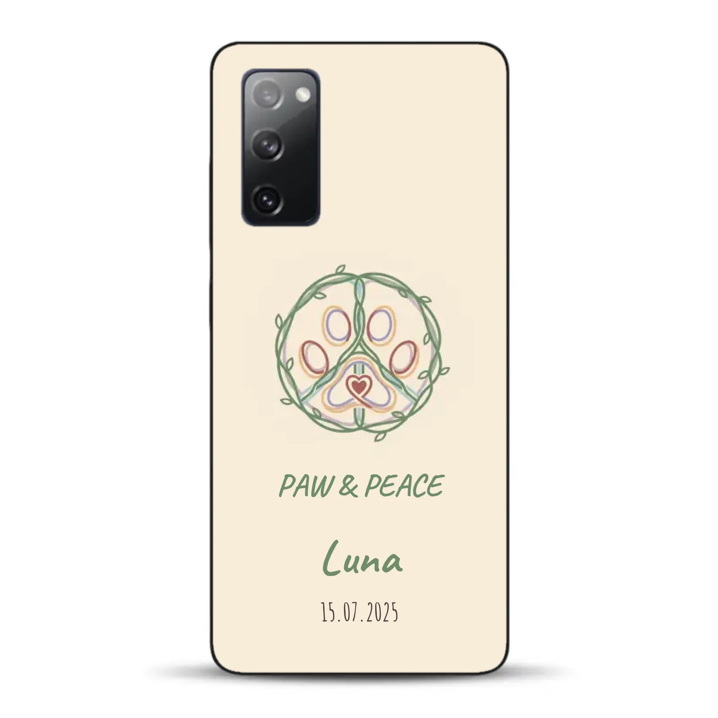 Paw & Peace - Individuelle Handyhülle für Samsung