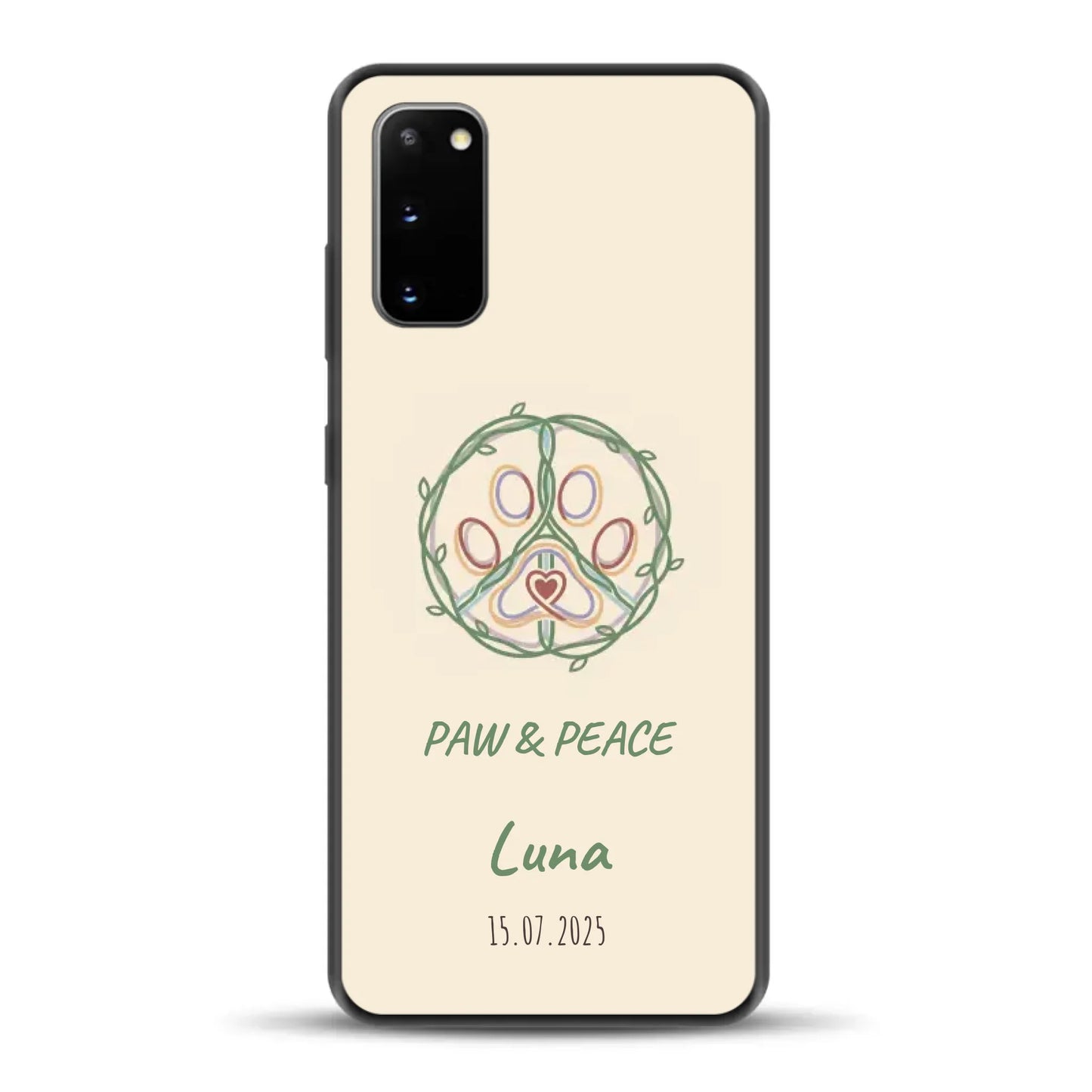 Paw & Peace - Individuelle Handyhülle für Samsung