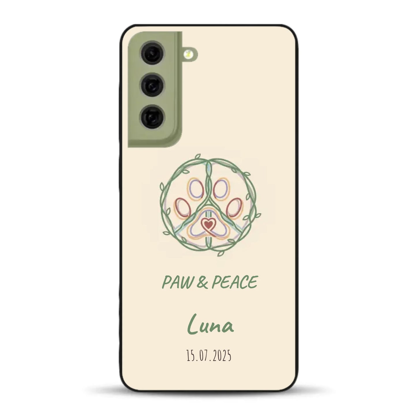 Paw & Peace - Individuelle Handyhülle für Samsung