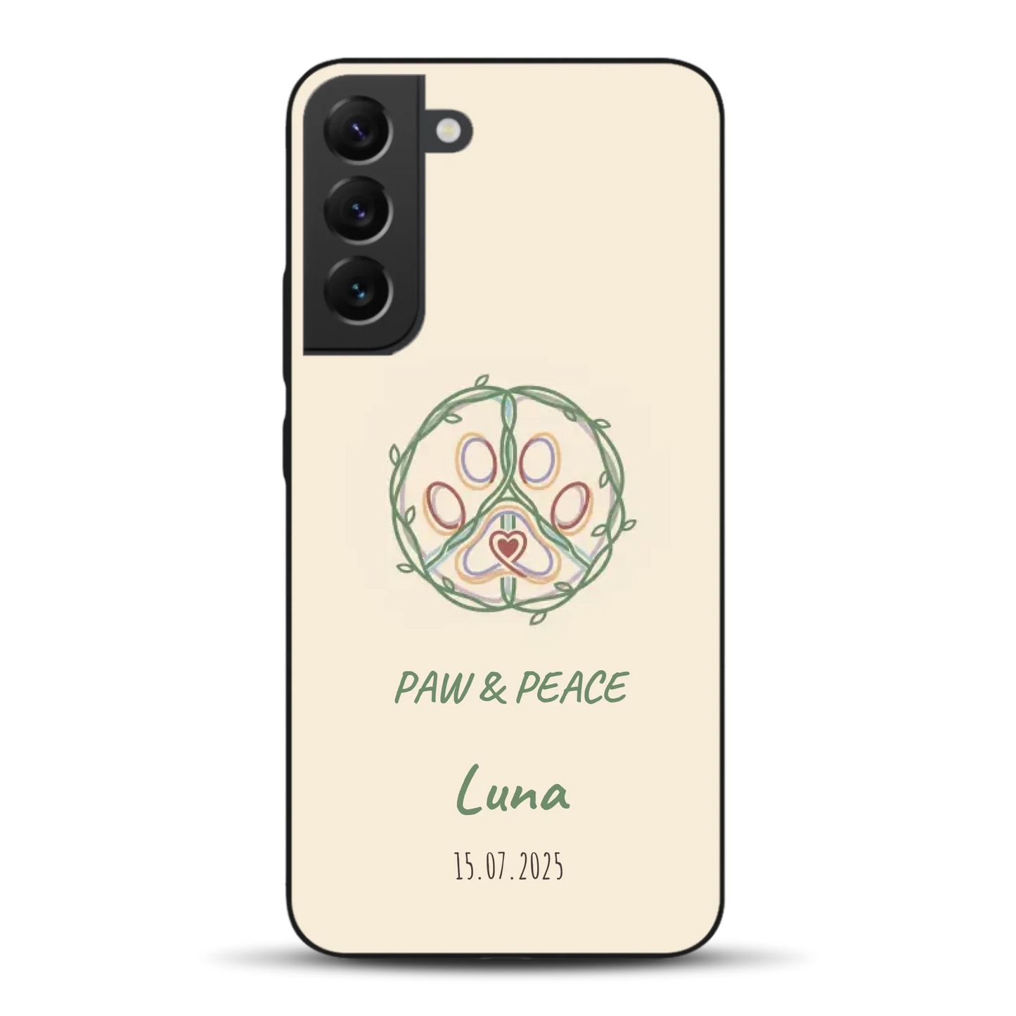 Paw & Peace - Individuelle Handyhülle für Samsung