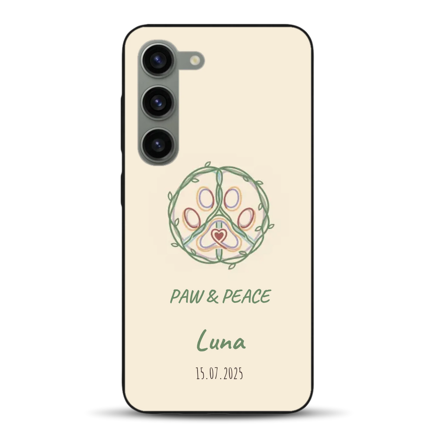 Paw & Peace - Individuelle Handyhülle für Samsung