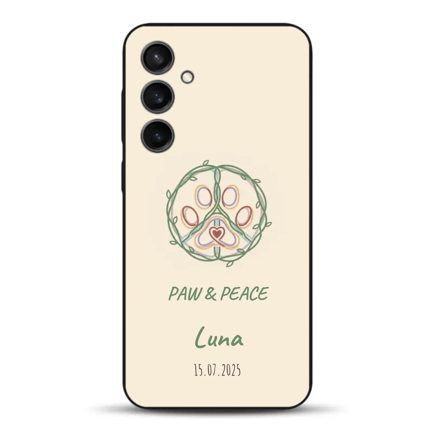 Paw & Peace - Individuelle Handyhülle für Samsung