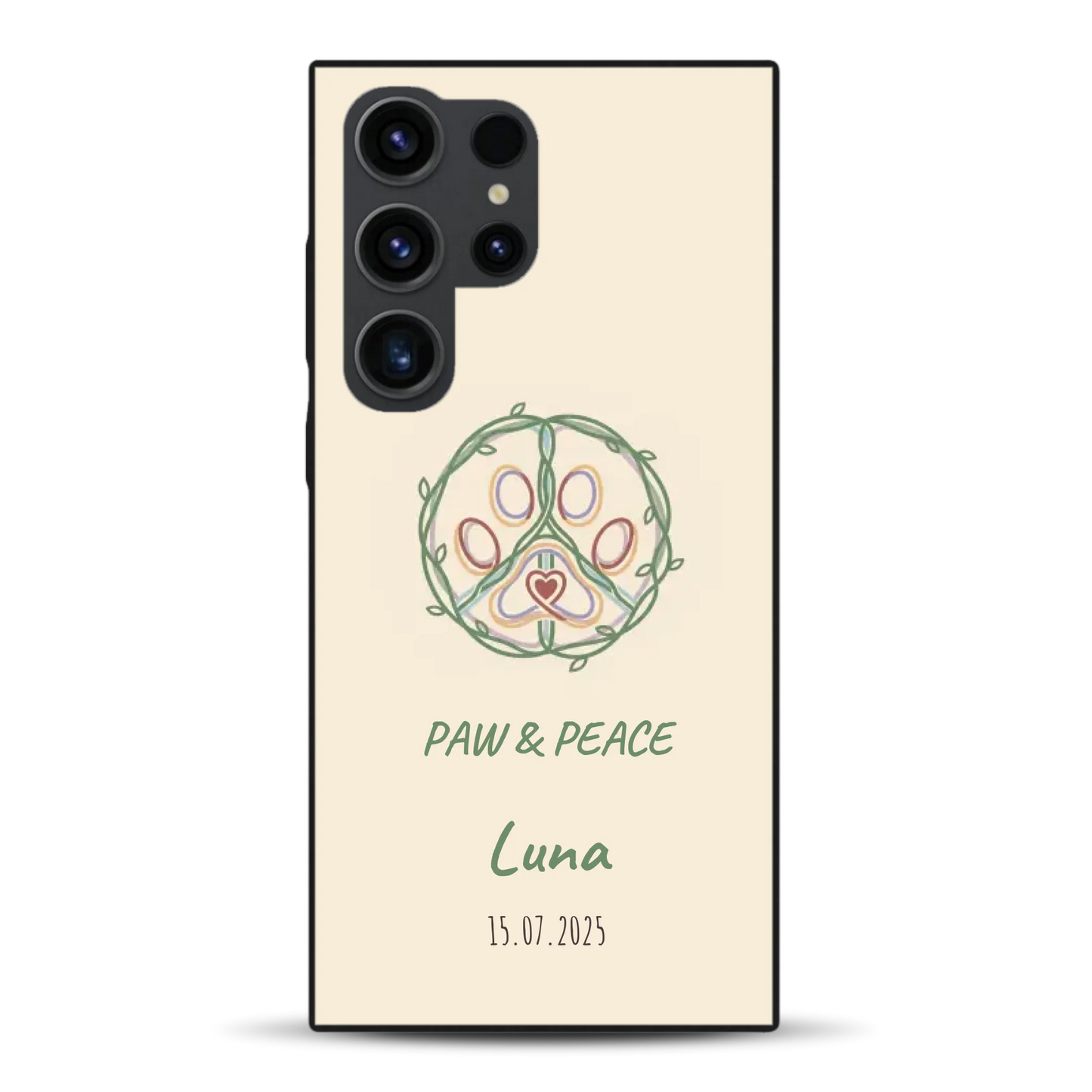 Paw & Peace - Individuelle Handyhülle für Samsung