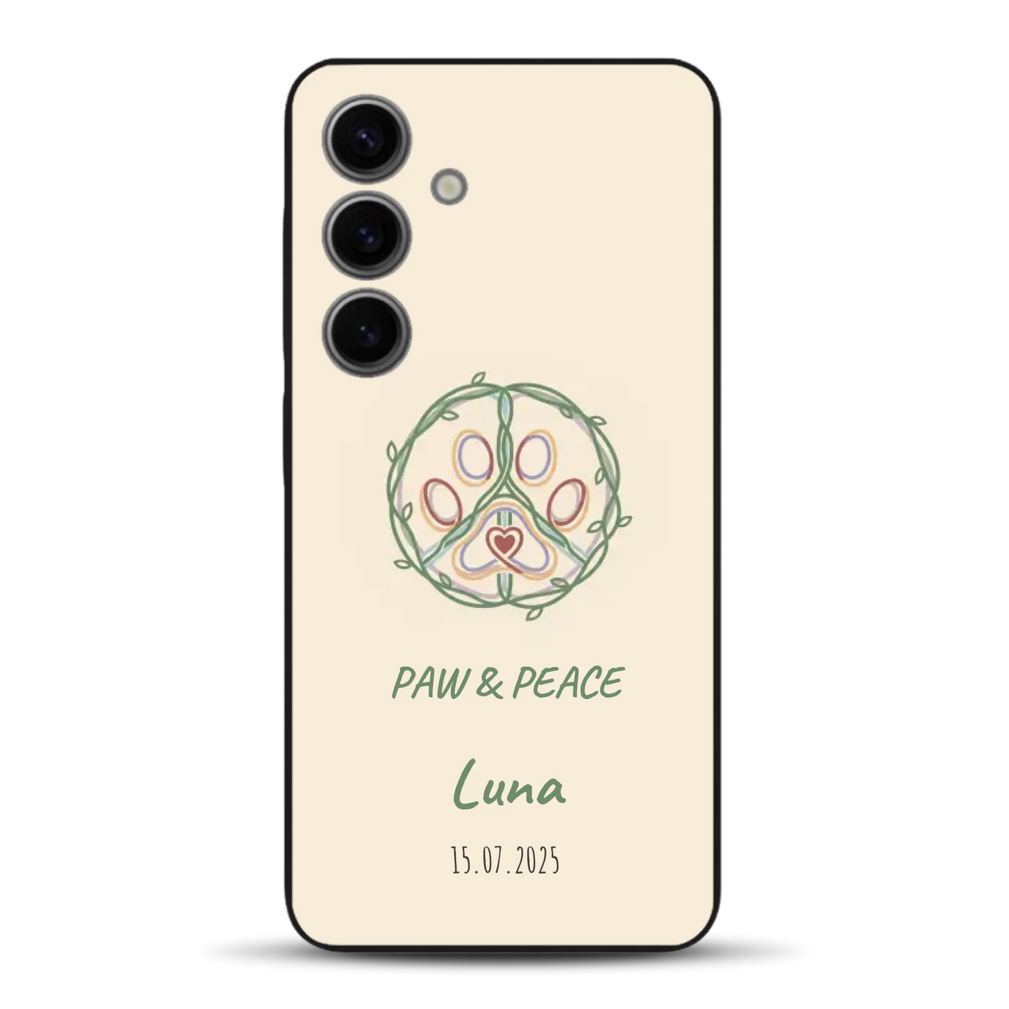 Paw & Peace - Individuelle Handyhülle für Samsung