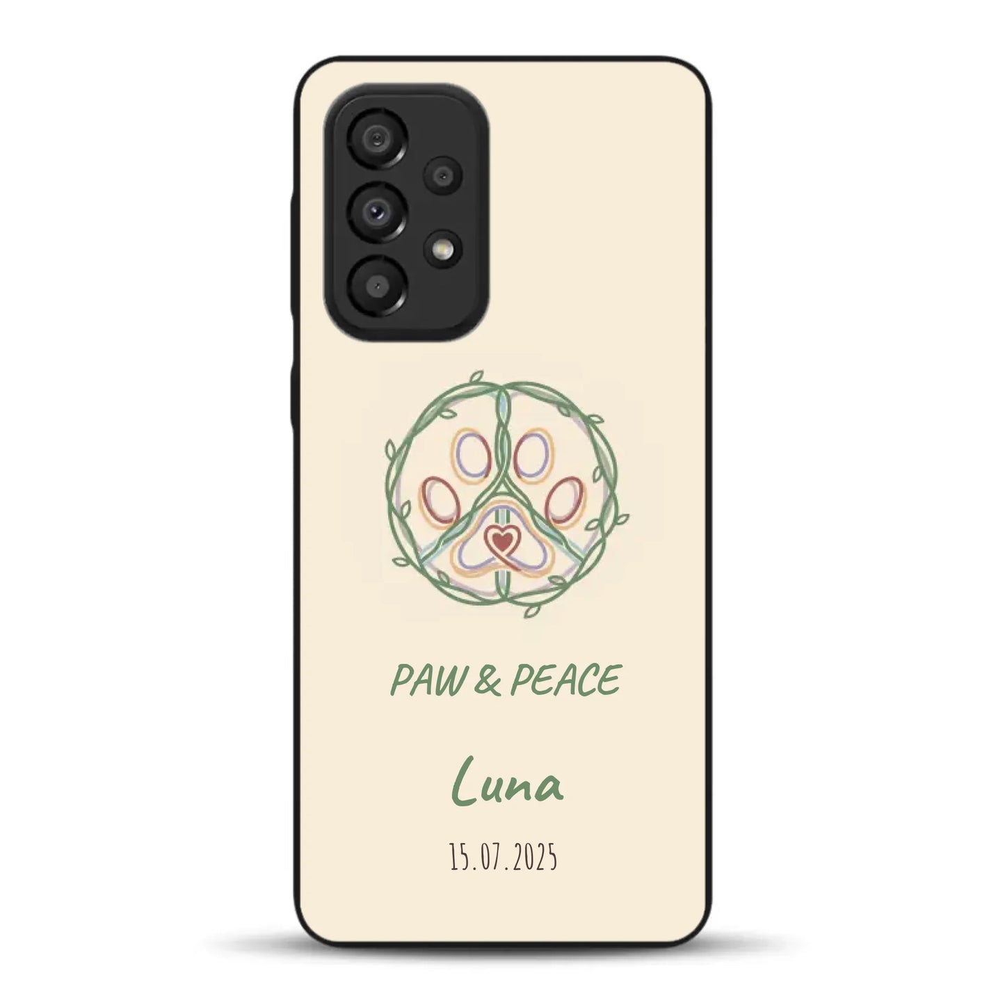 Paw & Peace - Individuelle Handyhülle für Samsung