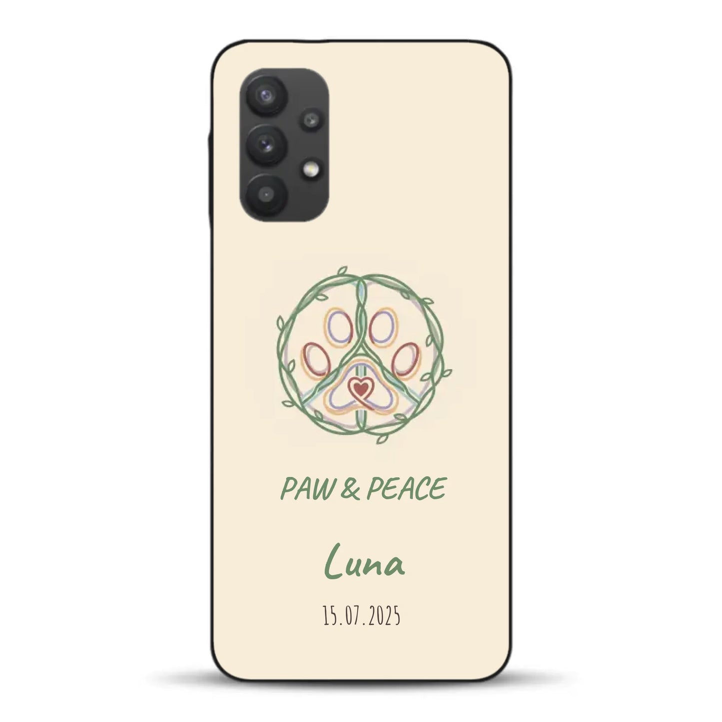 Paw & Peace - Individuelle Handyhülle für Samsung