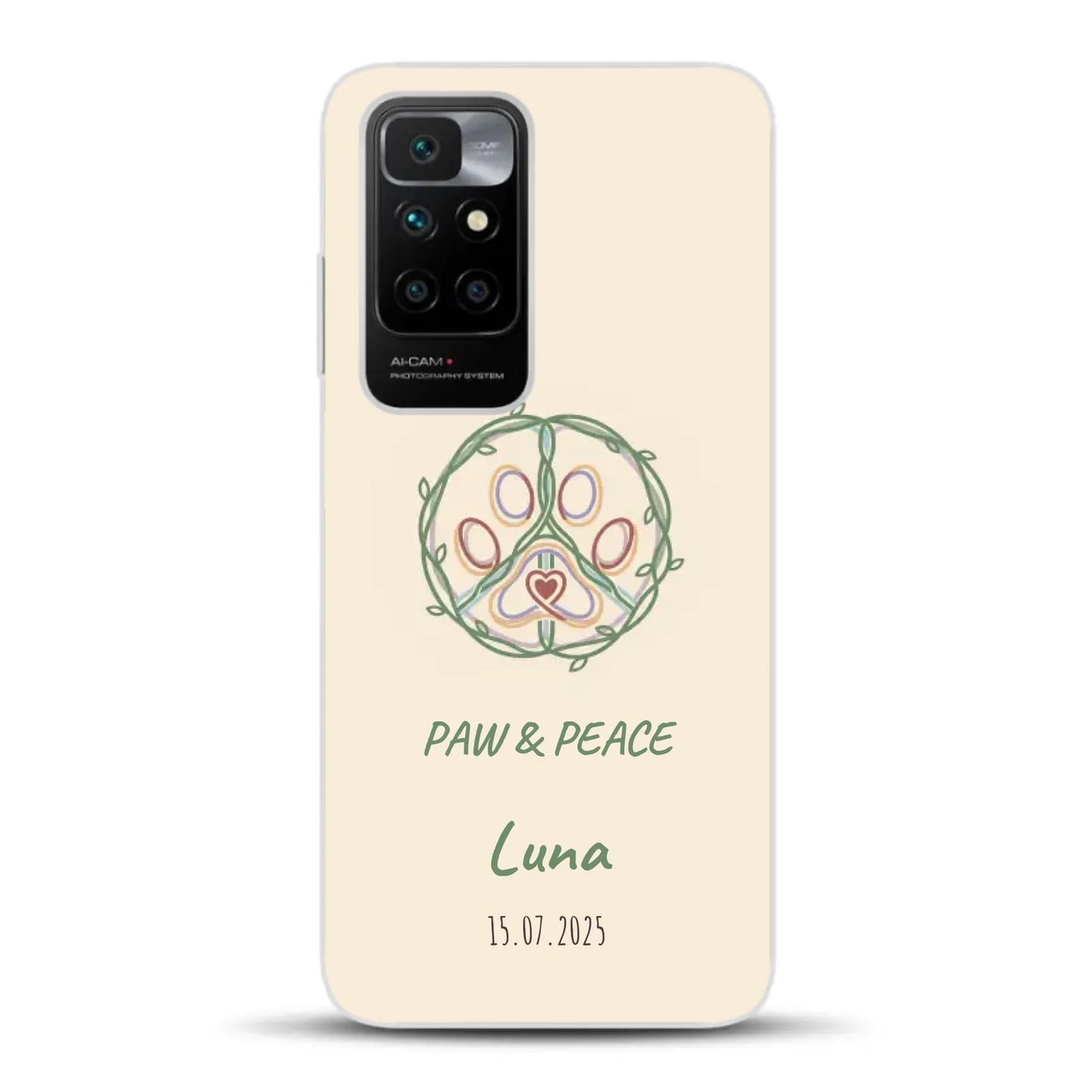 Paw & Peace - Individuelle Handyhülle für Xiaomi