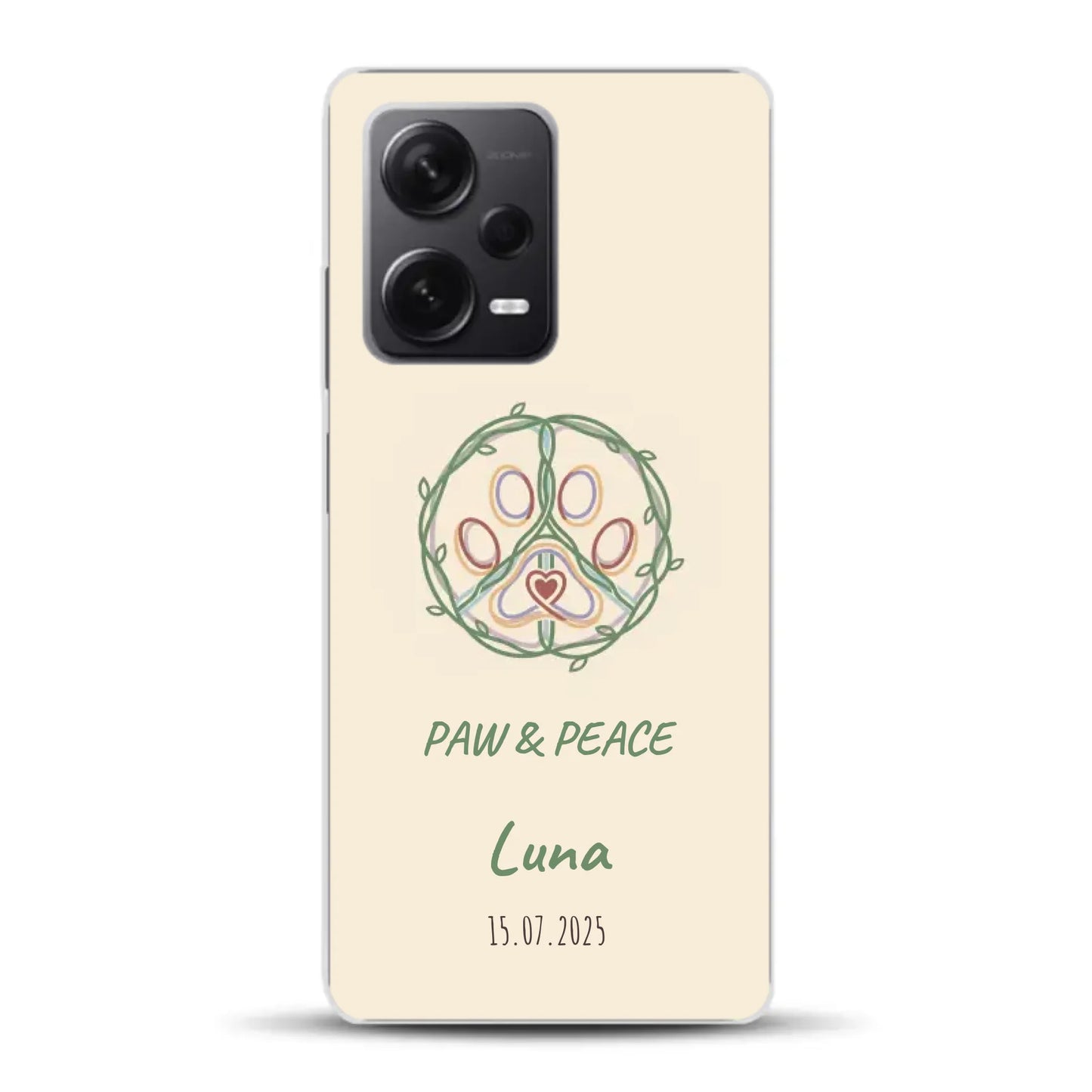 Paw & Peace - Individuelle Handyhülle für Xiaomi