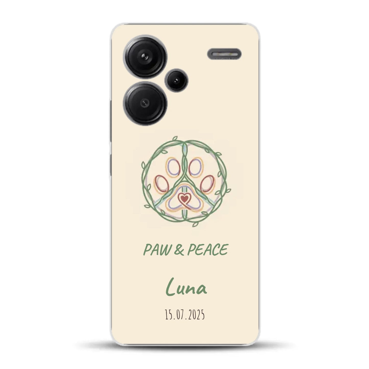 Paw & Peace - Individuelle Handyhülle für Xiaomi