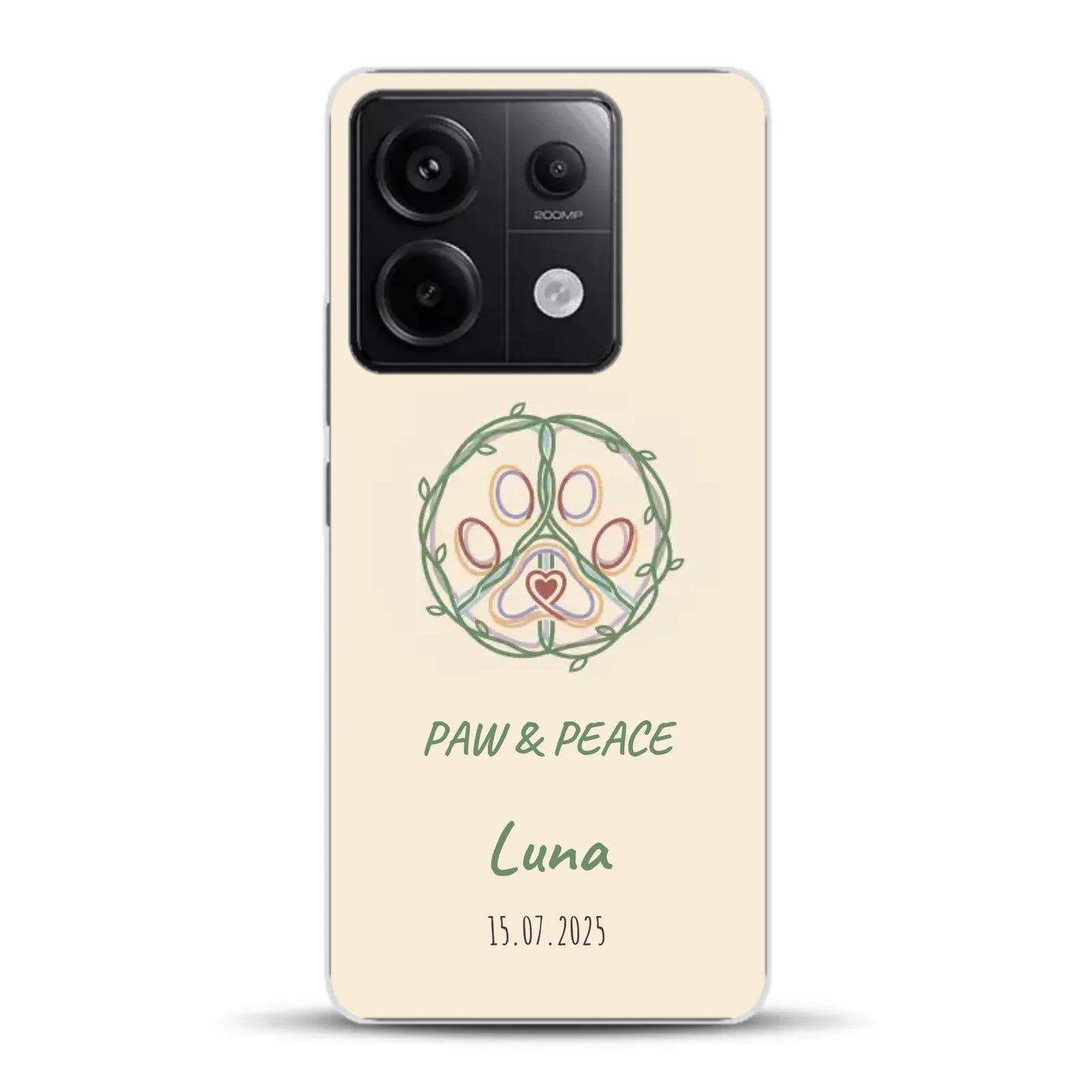 Paw & Peace - Individuelle Handyhülle für Xiaomi