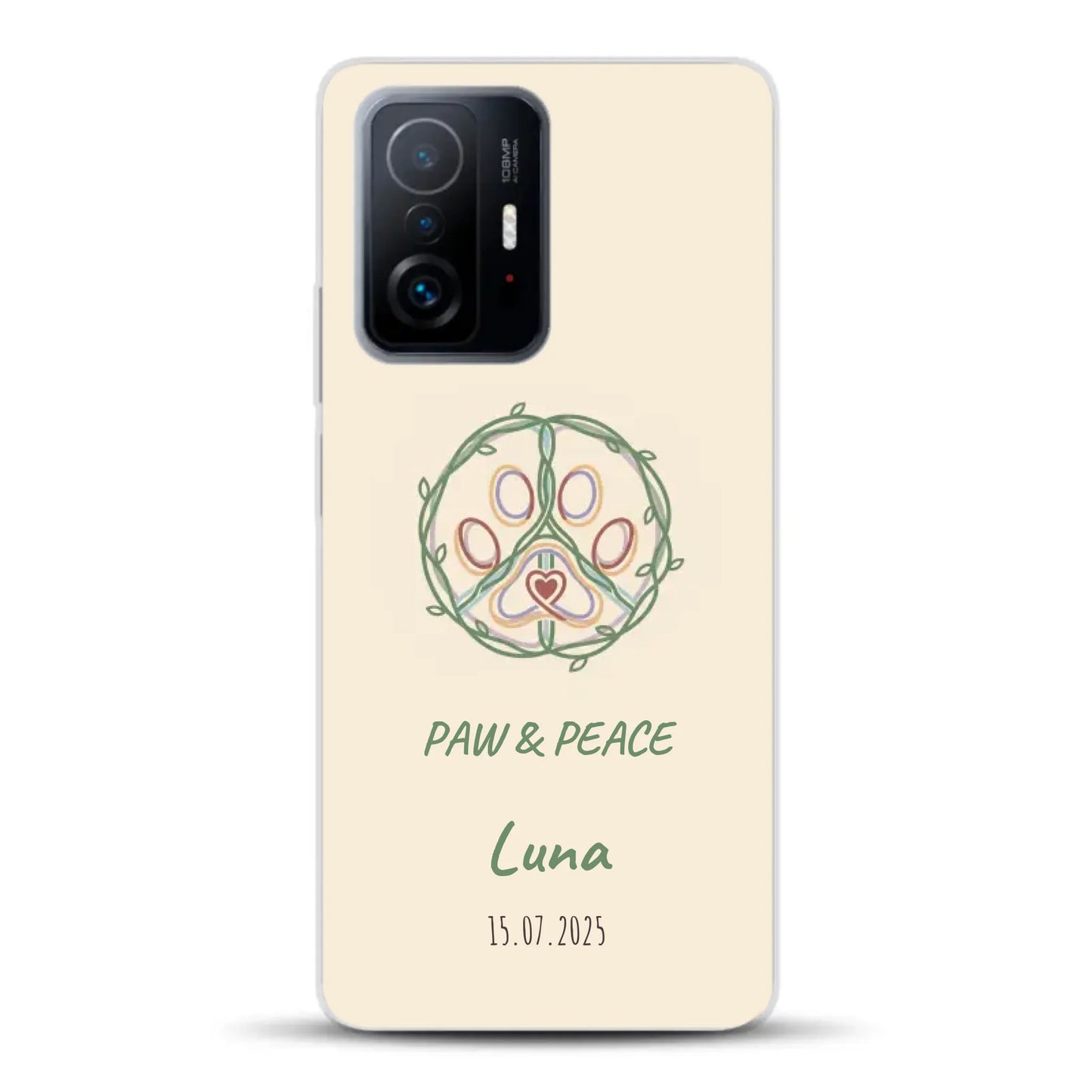 Paw & Peace - Individuelle Handyhülle für Xiaomi
