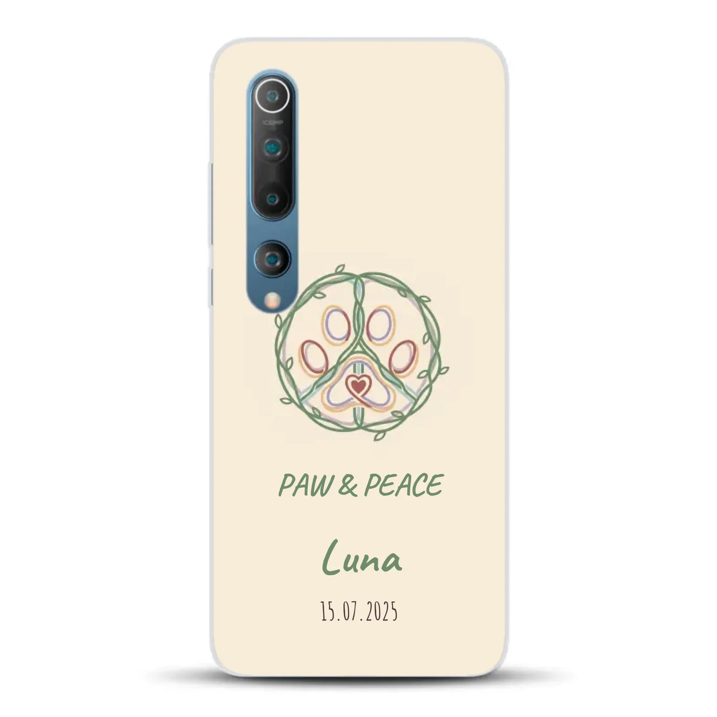 Paw & Peace - Individuelle Handyhülle für Xiaomi