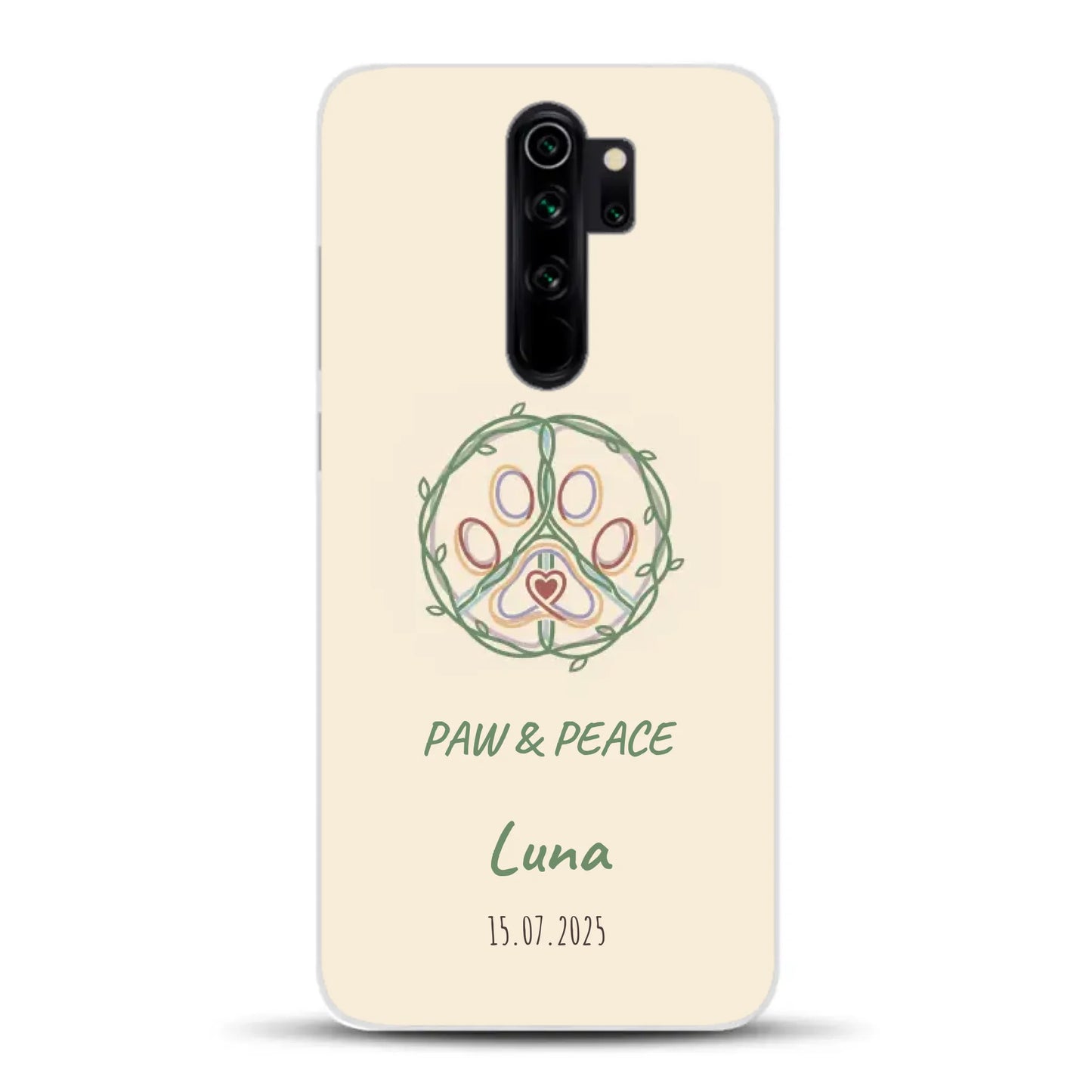 Paw & Peace - Individuelle Handyhülle für Xiaomi