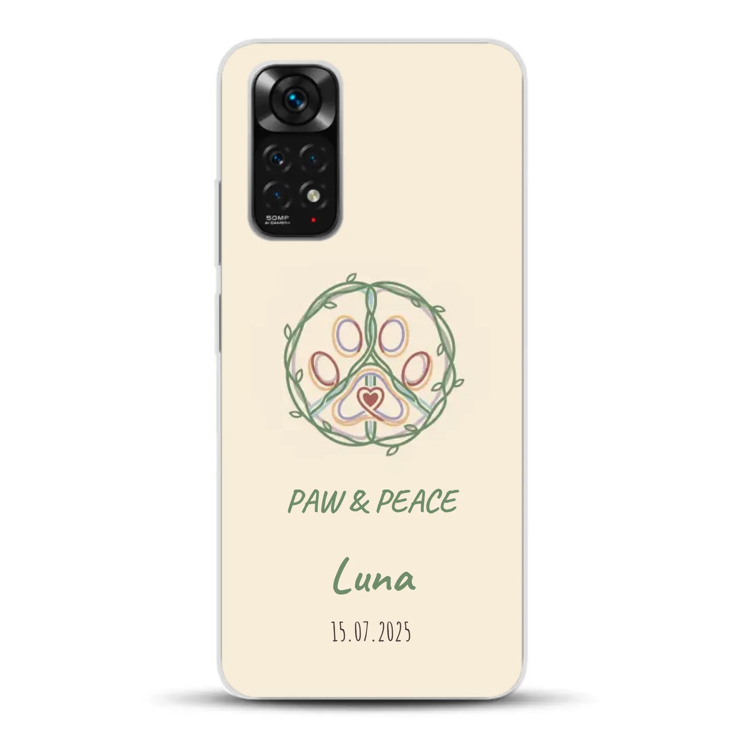 Paw & Peace - Individuelle Handyhülle für Xiaomi