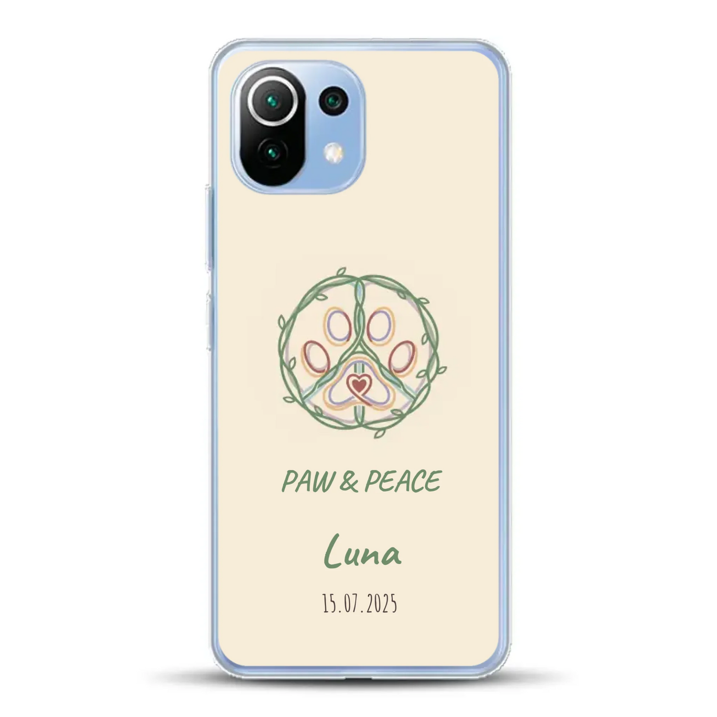 Paw & Peace - Individuelle Handyhülle für Xiaomi