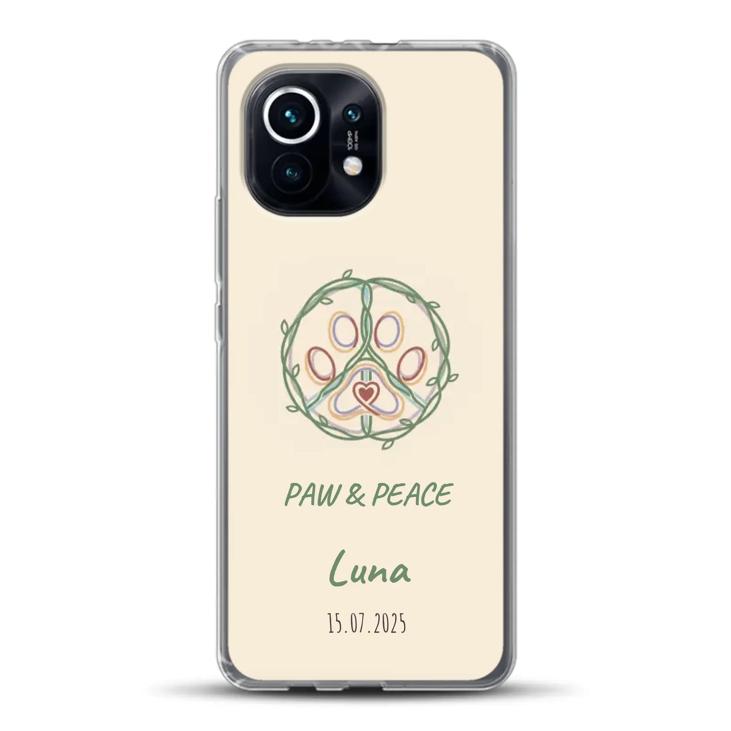 Paw & Peace - Individuelle Handyhülle für Xiaomi