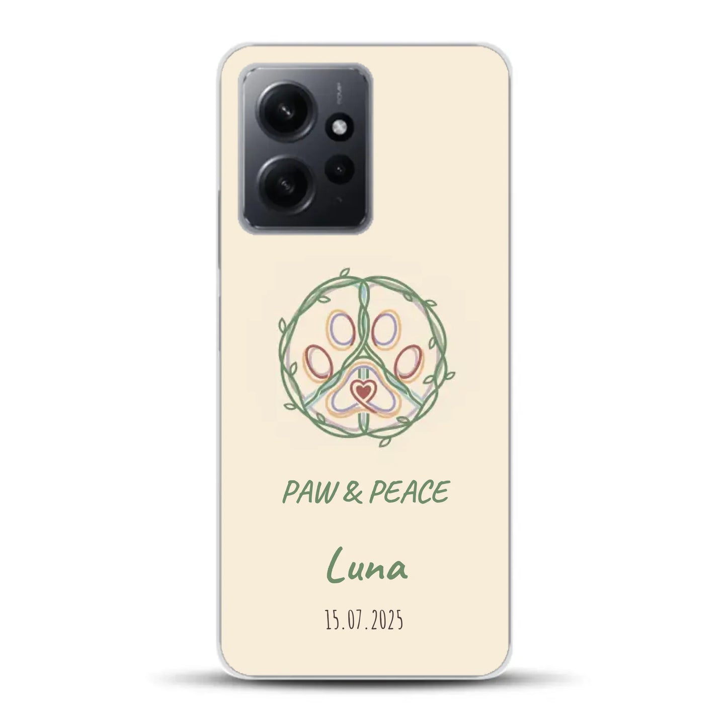 Paw & Peace - Individuelle Handyhülle für Xiaomi