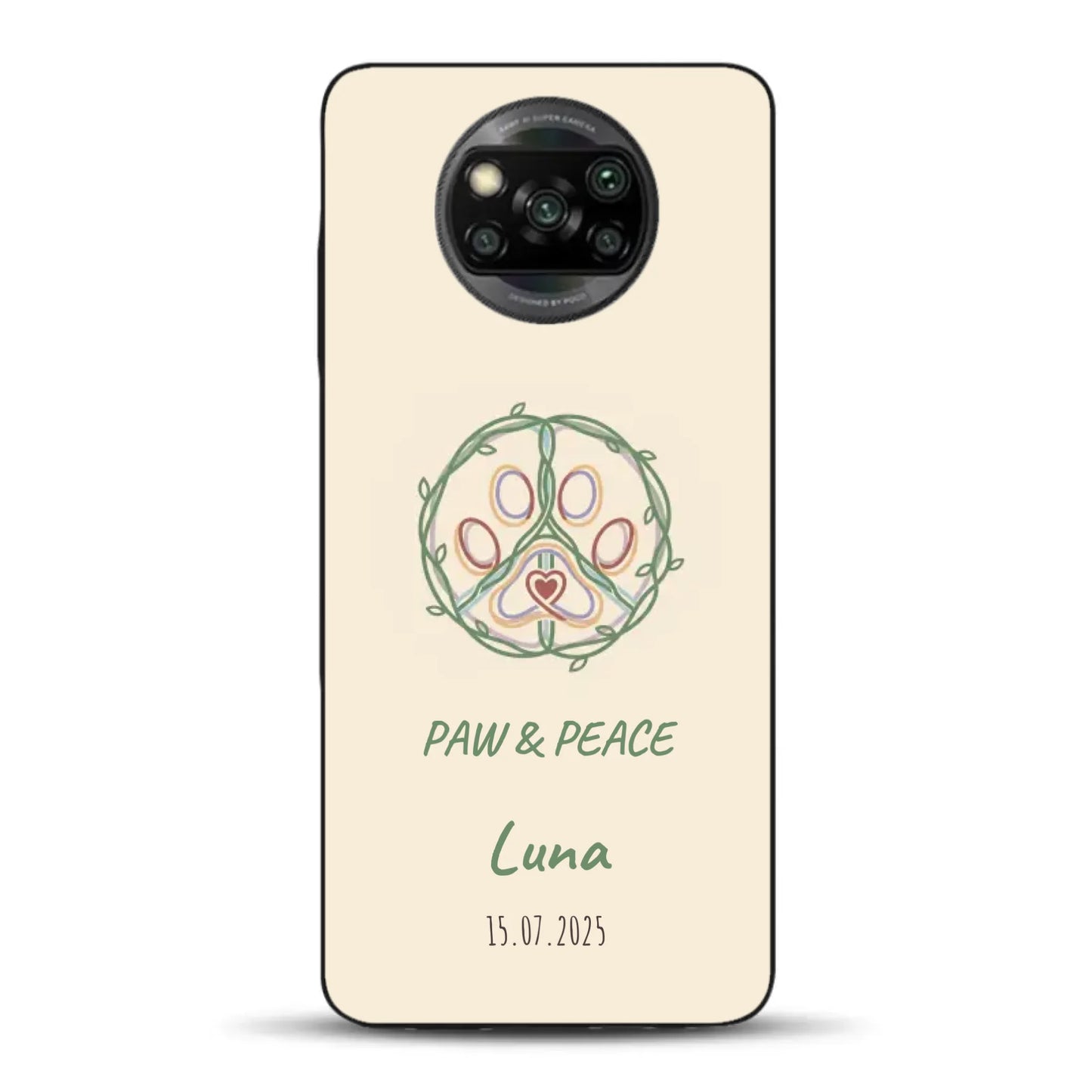 Paw & Peace - Individuelle Handyhülle für Xiaomi