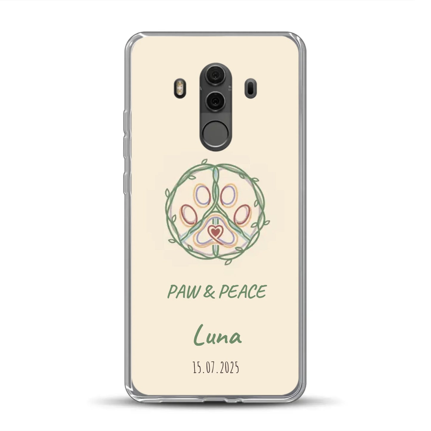 Paw & Peace - Individuelle Handyhülle für Huawei
