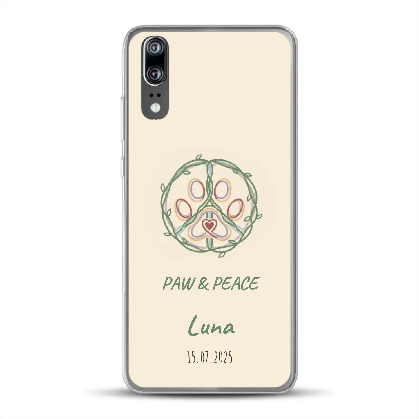 Paw & Peace - Individuelle Handyhülle für Huawei