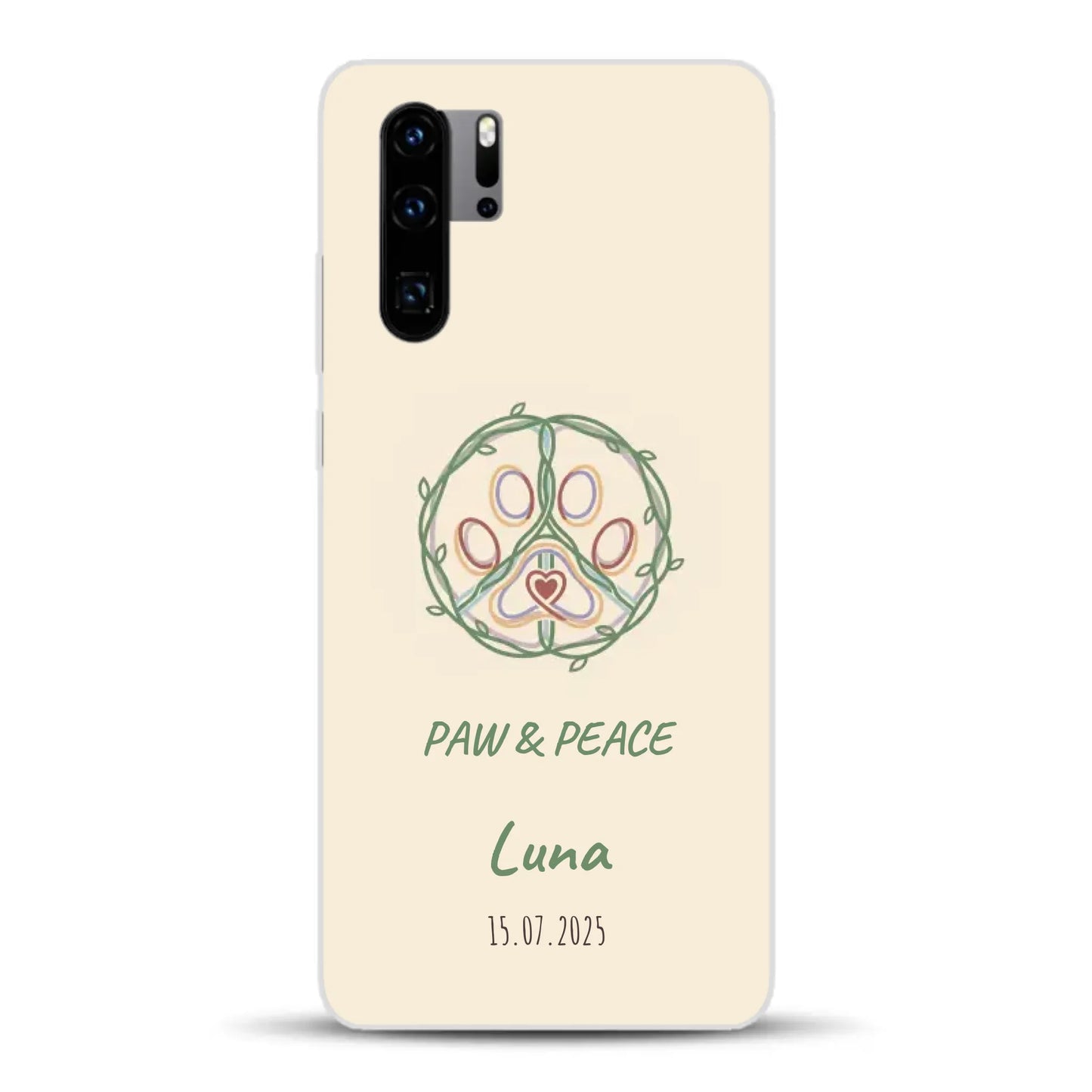 Paw & Peace - Individuelle Handyhülle für Huawei