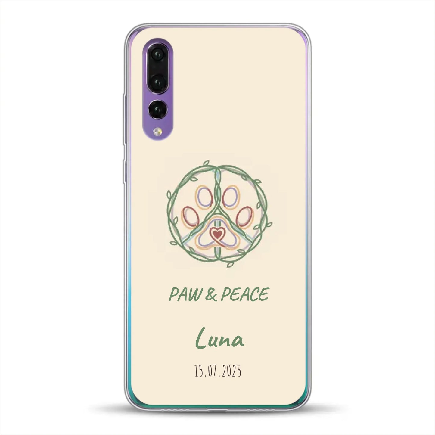 Paw & Peace - Individuelle Handyhülle für Huawei
