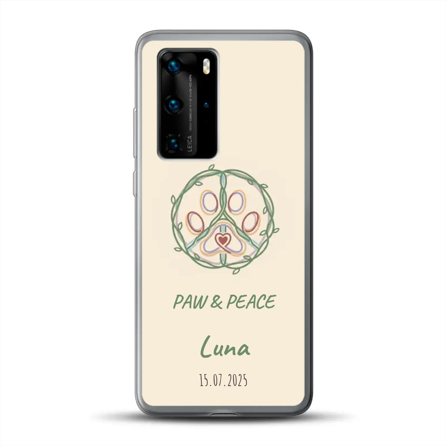Paw & Peace - Individuelle Handyhülle für Huawei