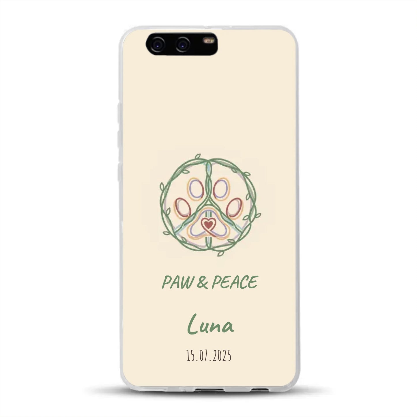 Paw & Peace - Individuelle Handyhülle für Huawei