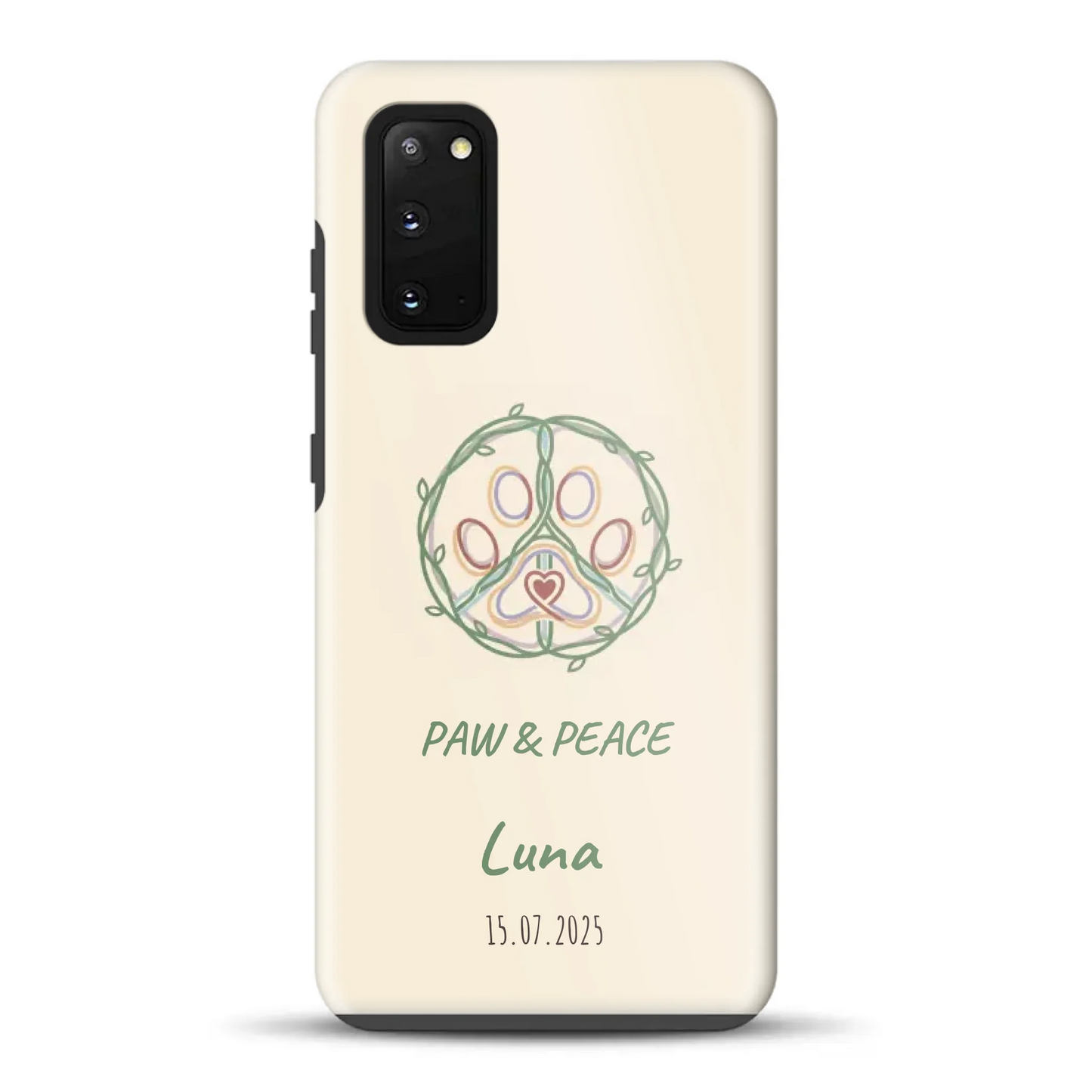 Paw & Peace - Individuelle Premium Hülle für Samsung