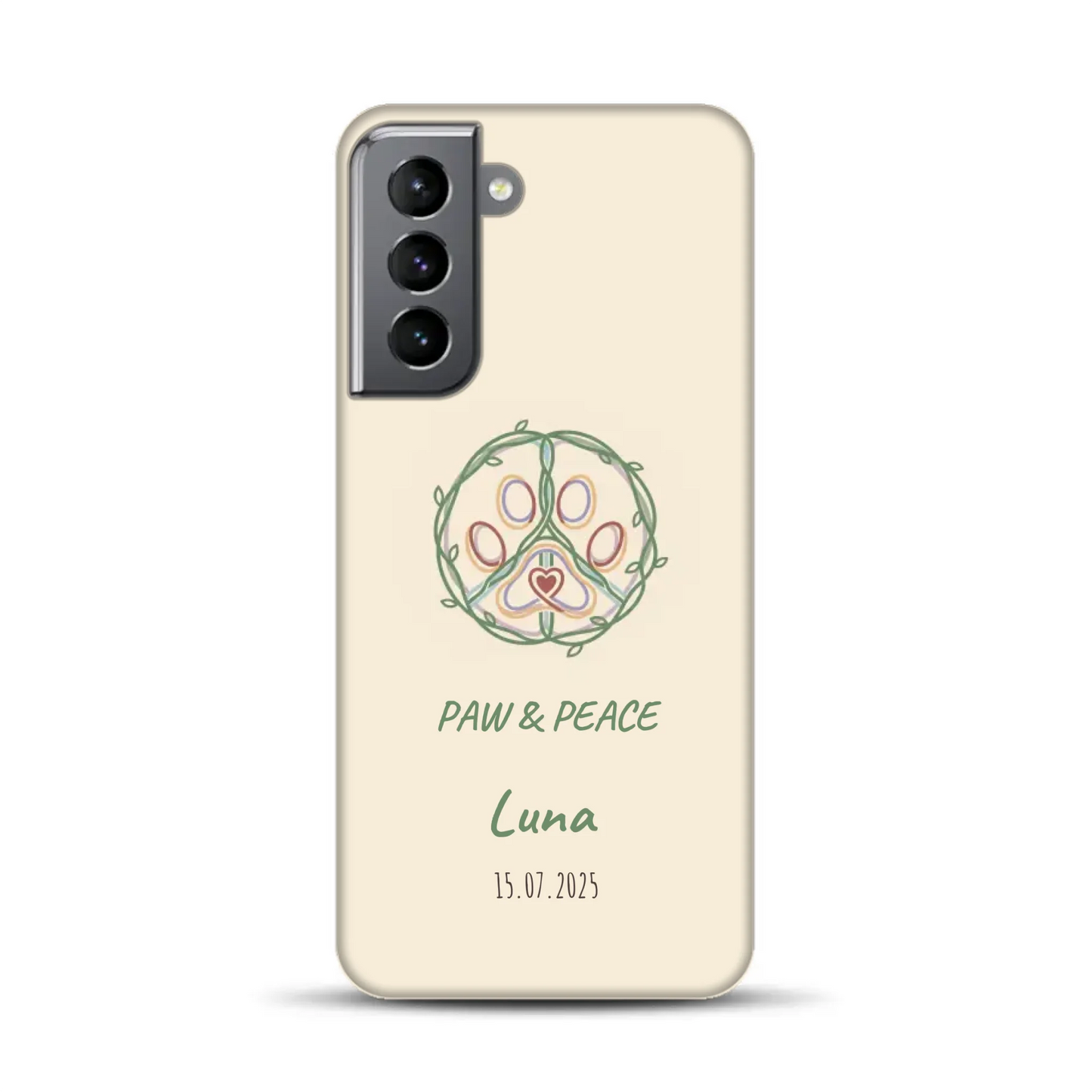 Paw & Peace - Individuelle Premium Hülle für Samsung