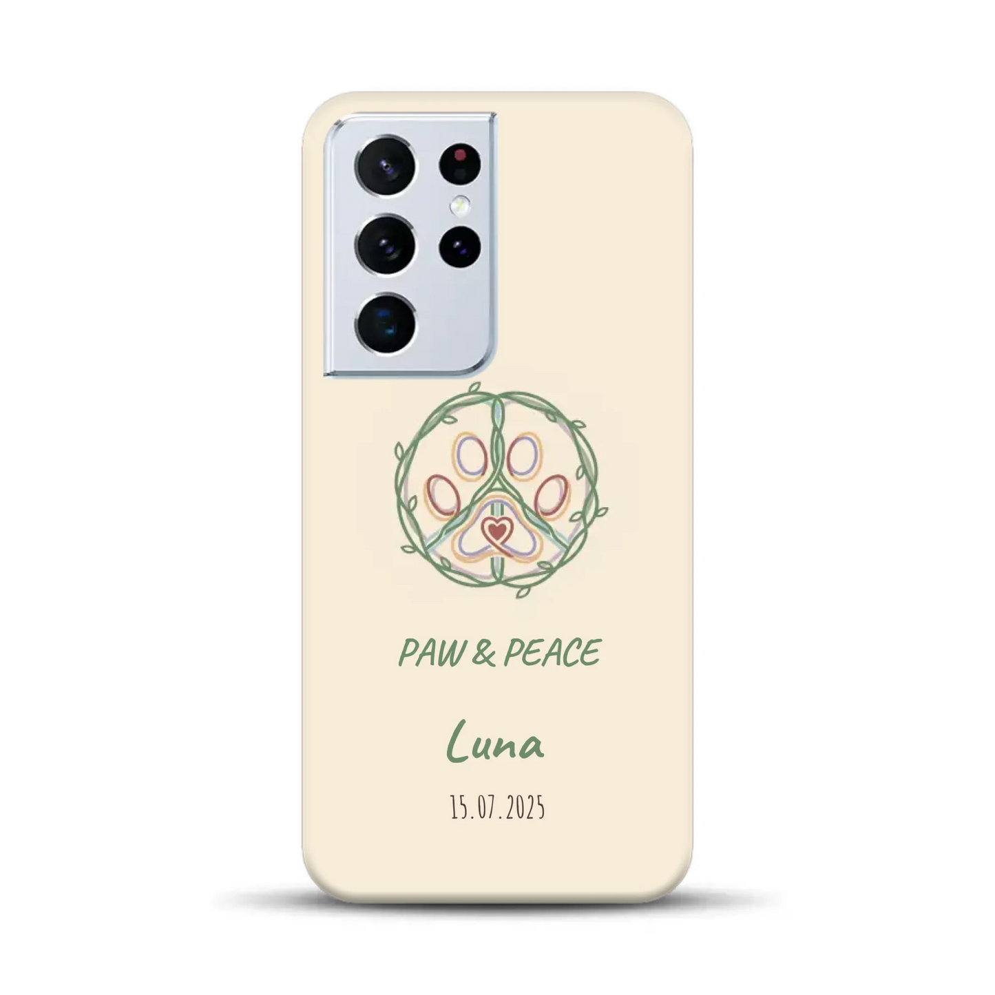 Paw & Peace - Individuelle Premium Hülle für Samsung