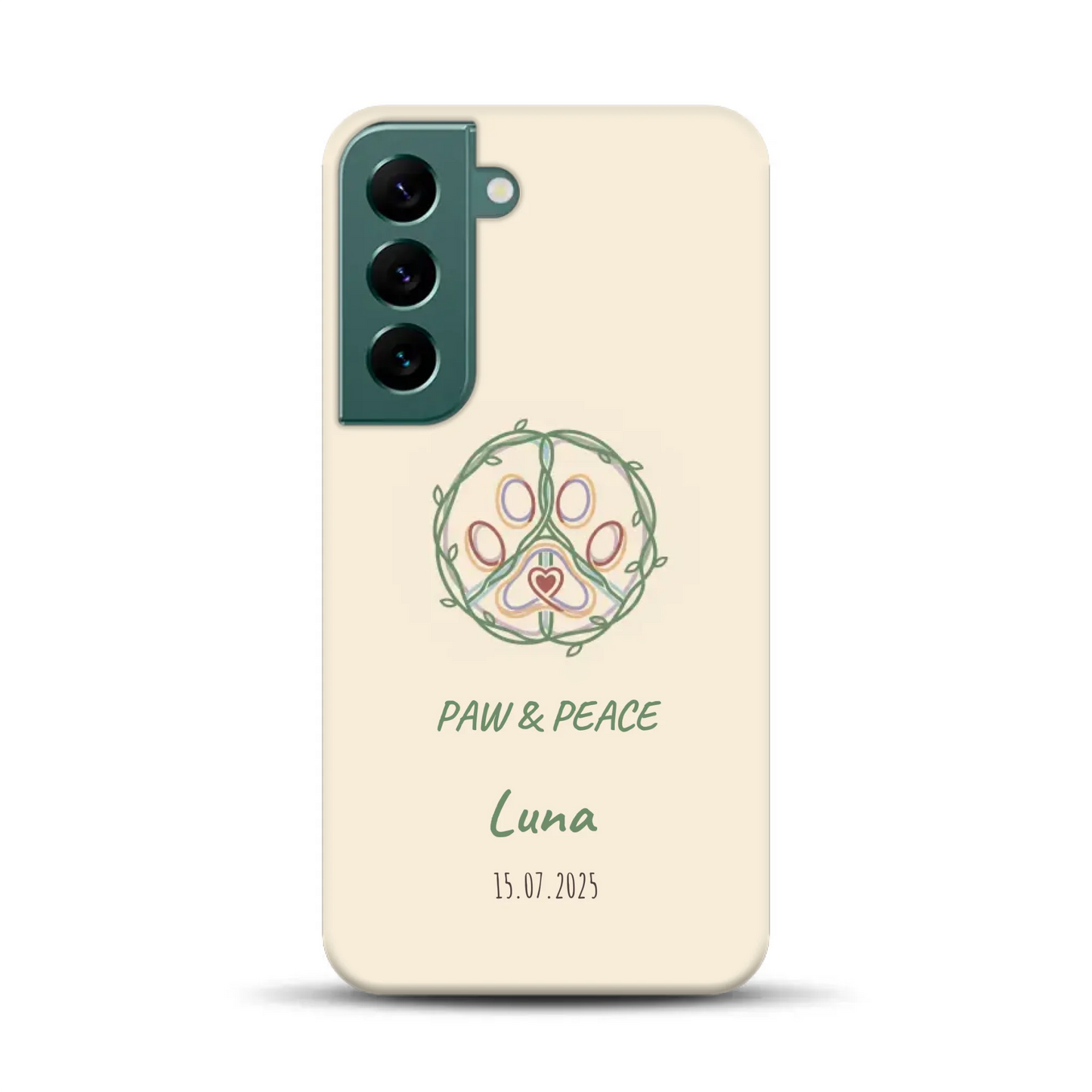 Paw & Peace - Individuelle Premium Hülle für Samsung