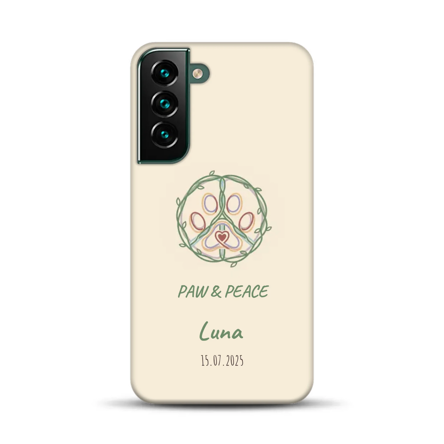 Paw & Peace - Individuelle Premium Hülle für Samsung